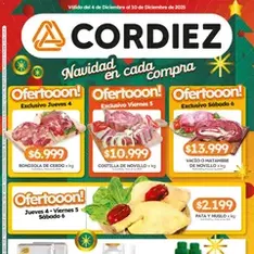 Vista previa del folleto Cordiez ofertas válido desde 04/12/2025