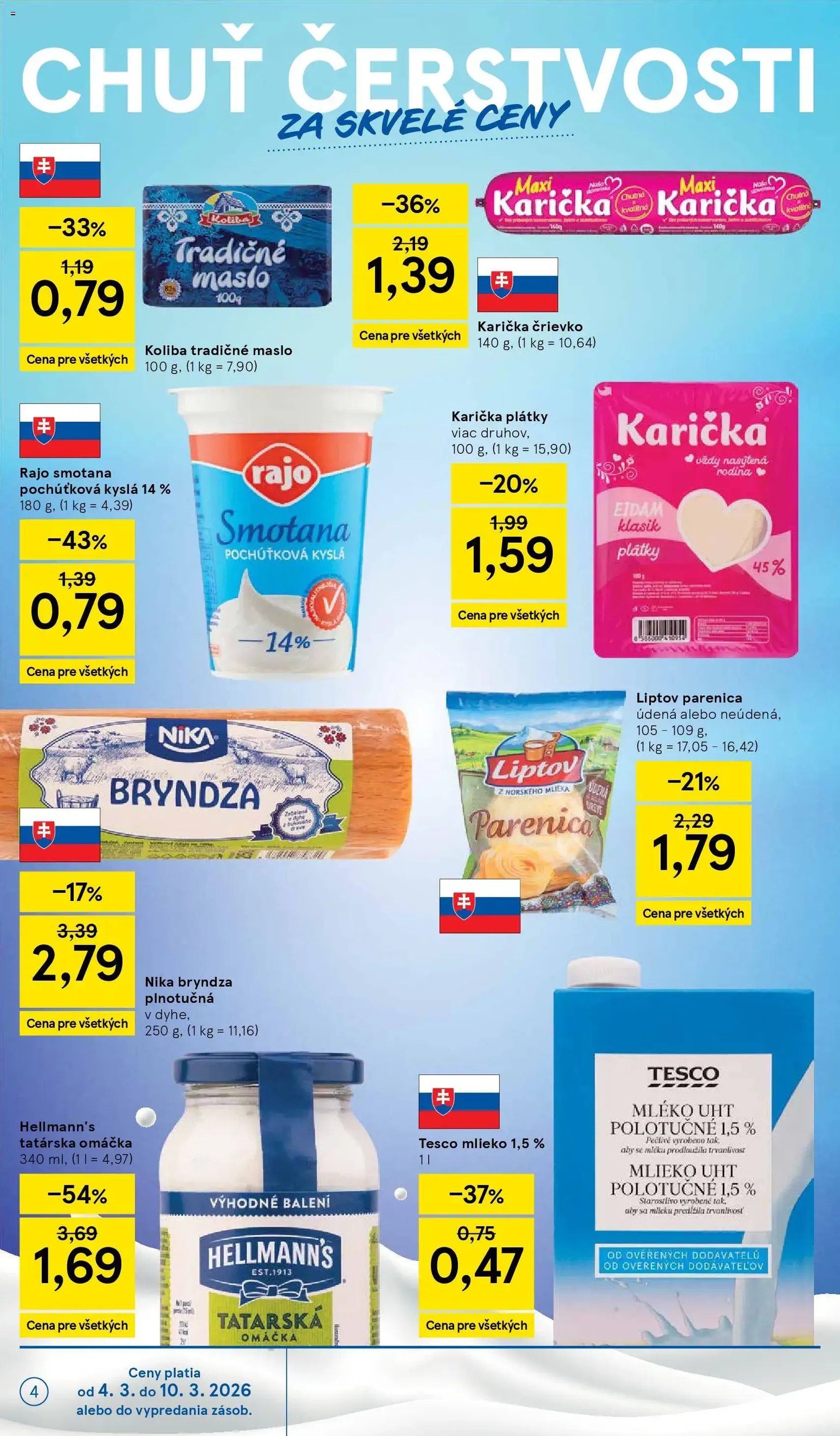 Tesco Hypermarket - leták - platný leták od 04.03.2026 strana 4 z 40