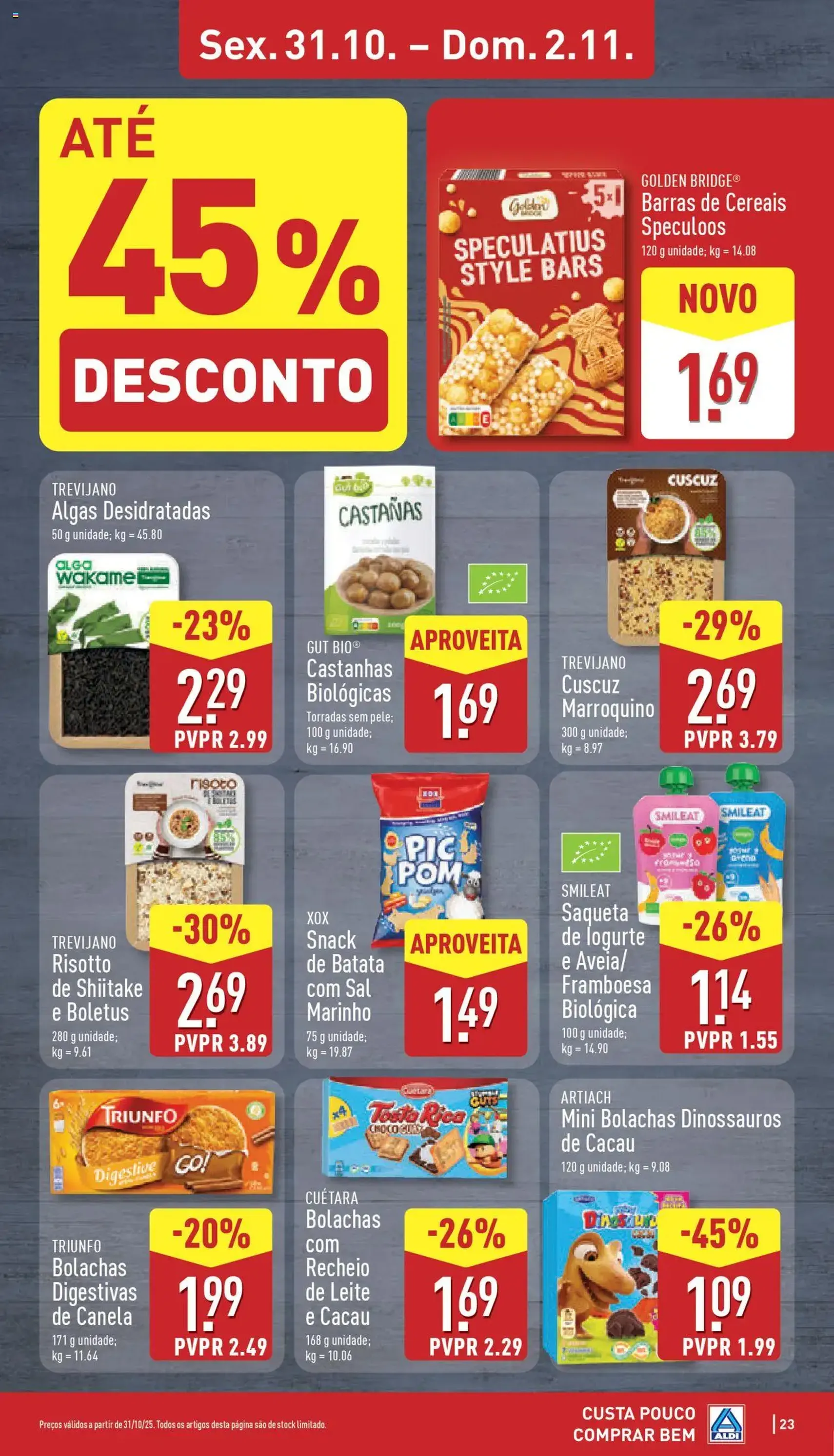 Aldi folheto - folheto válido a partir de 27/10/2025 página 23 de 38 Aldi folheto - folheto válido a partir de 27/10/2025 página 23 de 38