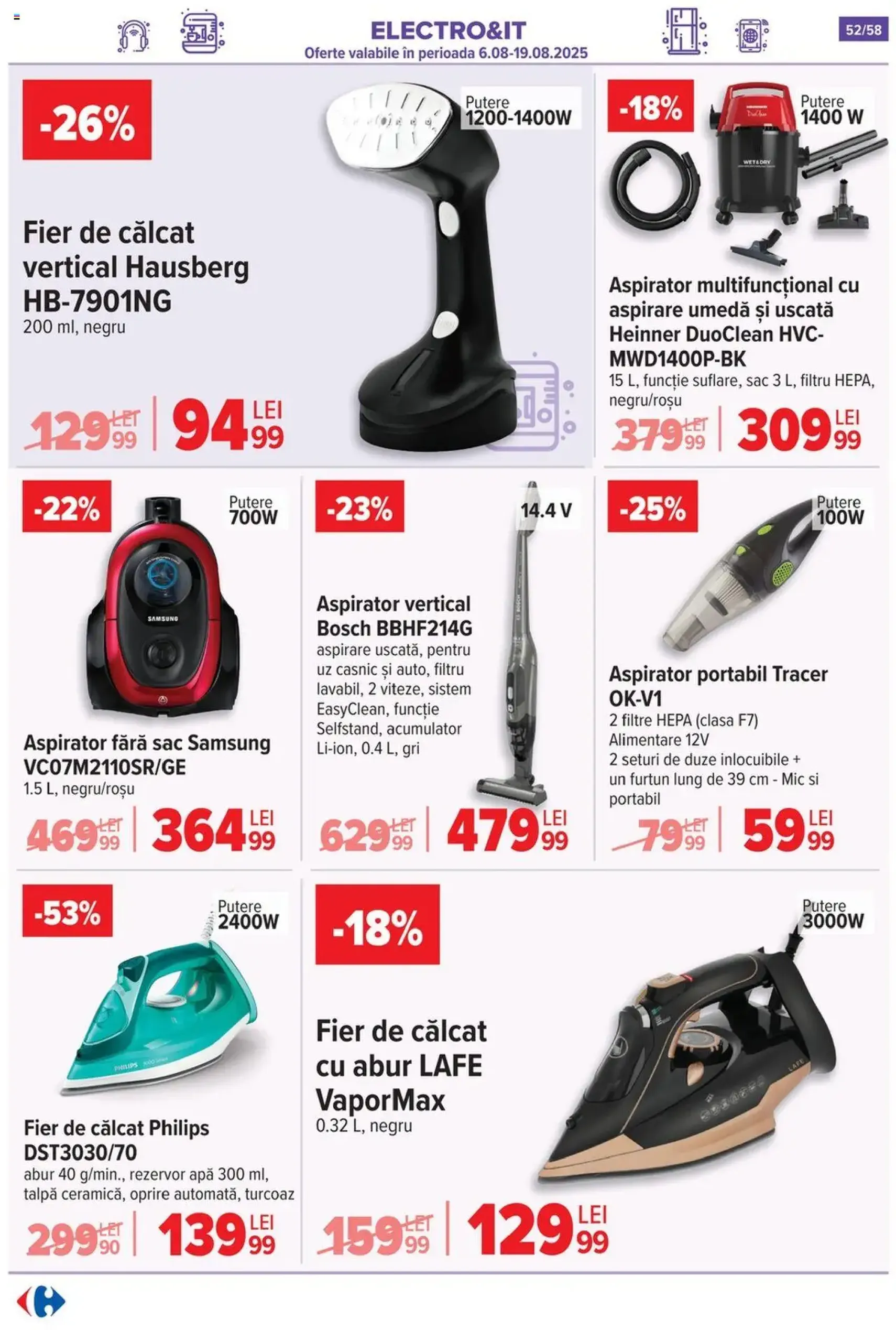 Catalog Carrefour - cataloage valabile începând cu 06.08.2025 pagina 53 din 59 Catalog Carrefour - cataloage valabile începând cu 06.08.2025 pagina 53 din 59