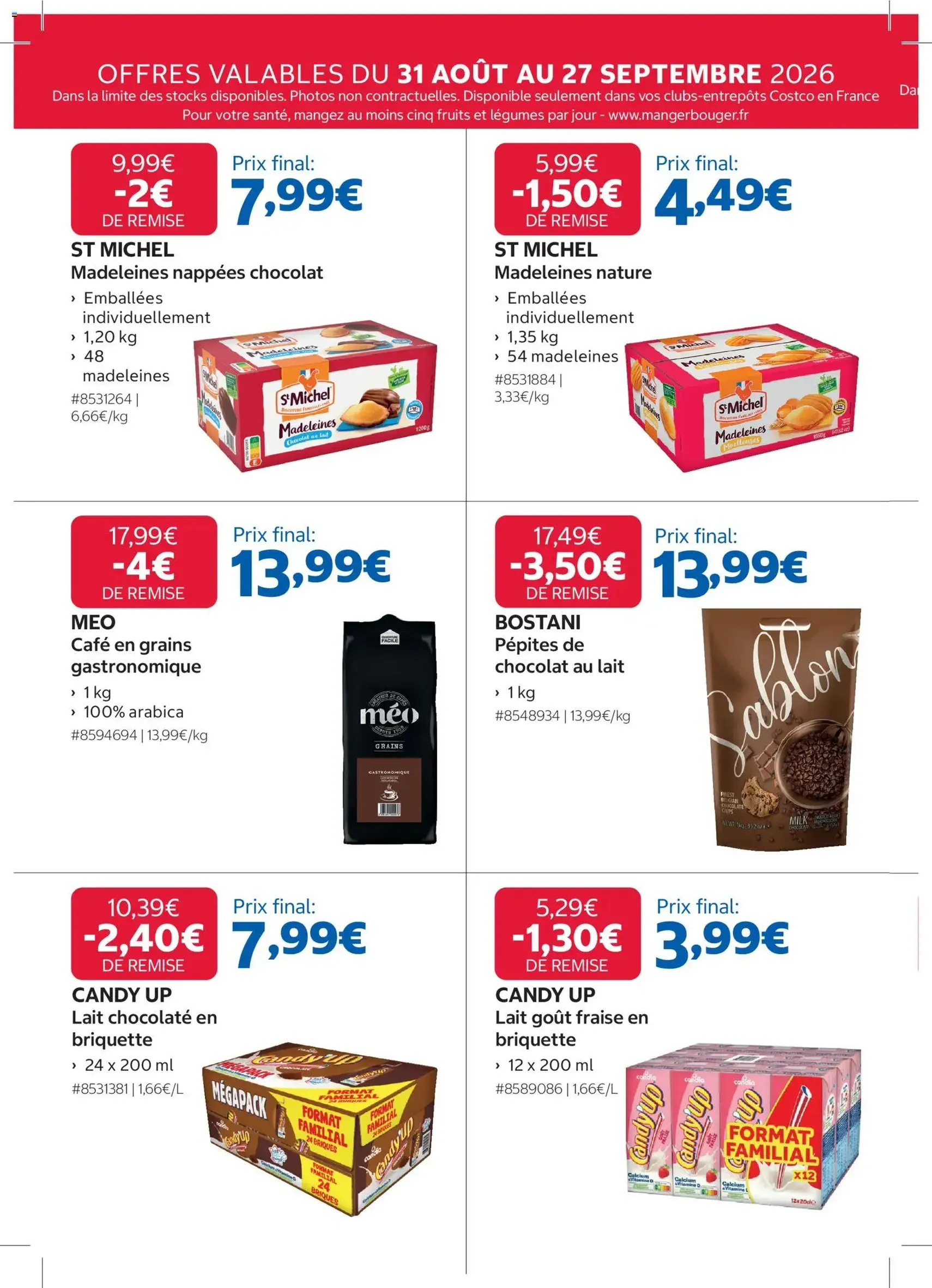 Costco catalogue - brochure valable à partir du 31/08/2026, page 12 sur 20