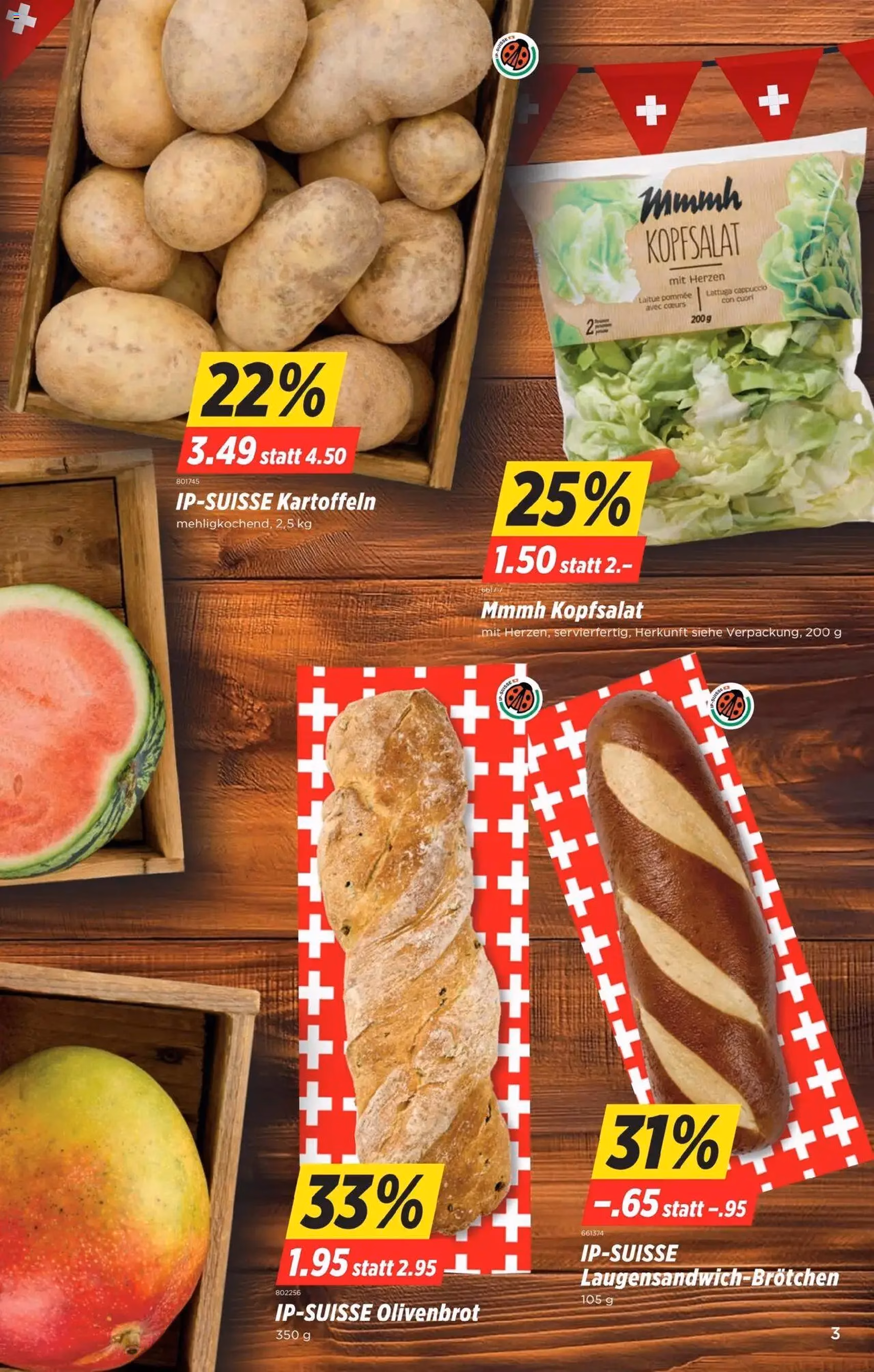 Denner Aktionen - Gültiger Prospekt ab 29.07.2025, Seite 3 von insgesamt 24 Denner Aktionen - Gültiger Prospekt ab 29.07.2025, Seite 3 von insgesamt 24
