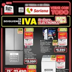 Vista previa del folleto Soriana Buen Fin válido desde 13/11/2025