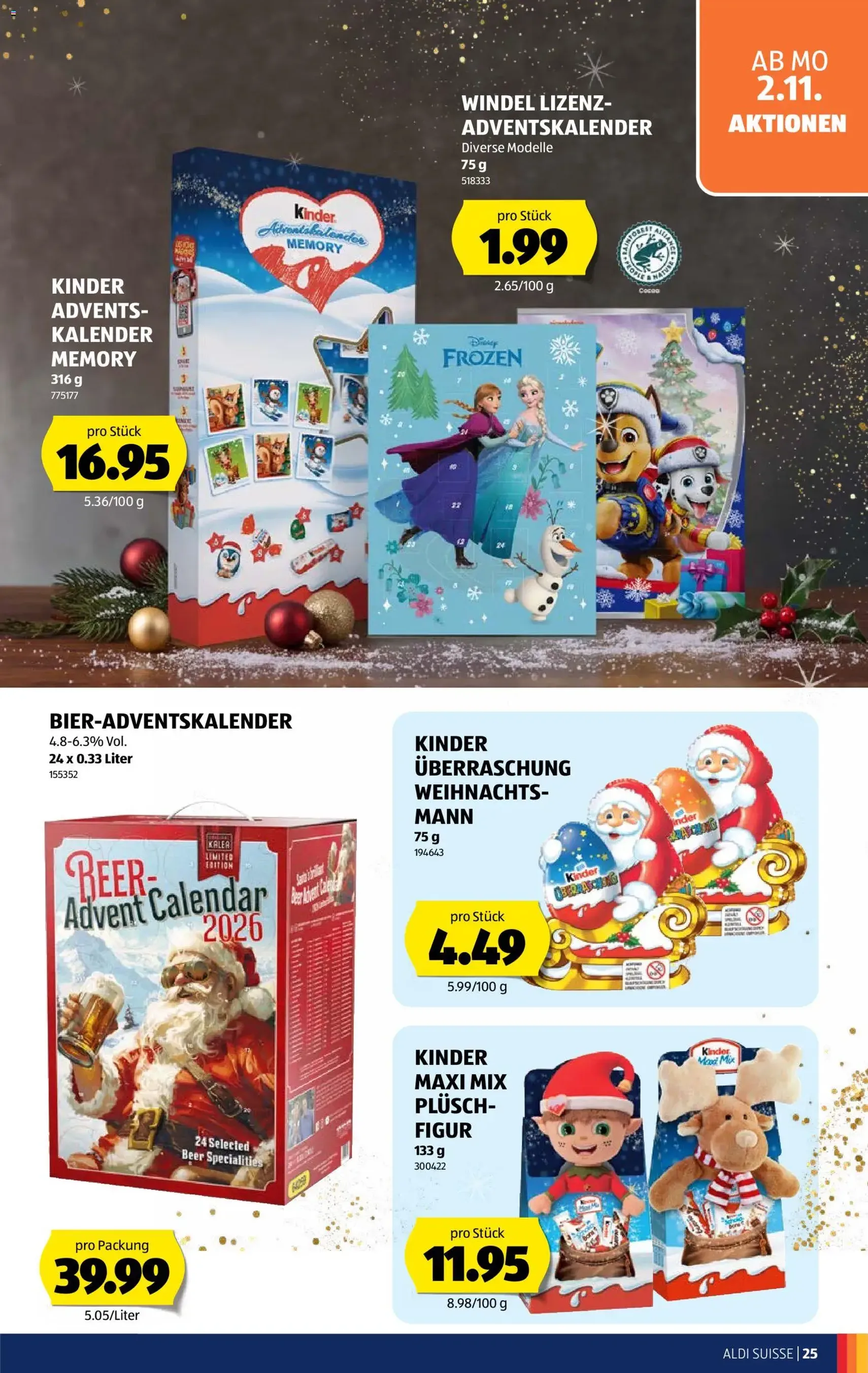 Aldi aktionen - Gültiger Prospekt ab 29.10.2026, Seite 25 von insgesamt 38