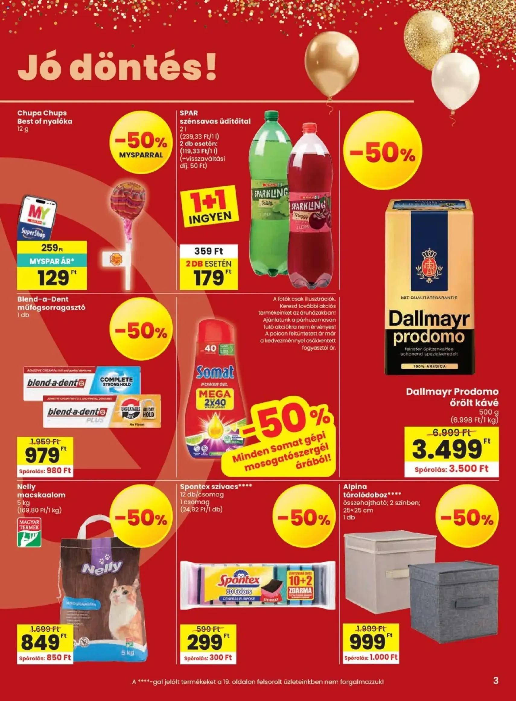 Spar akciós újság - 2026.06.25. érvényes szórólap 3 oldal 20 oldalból