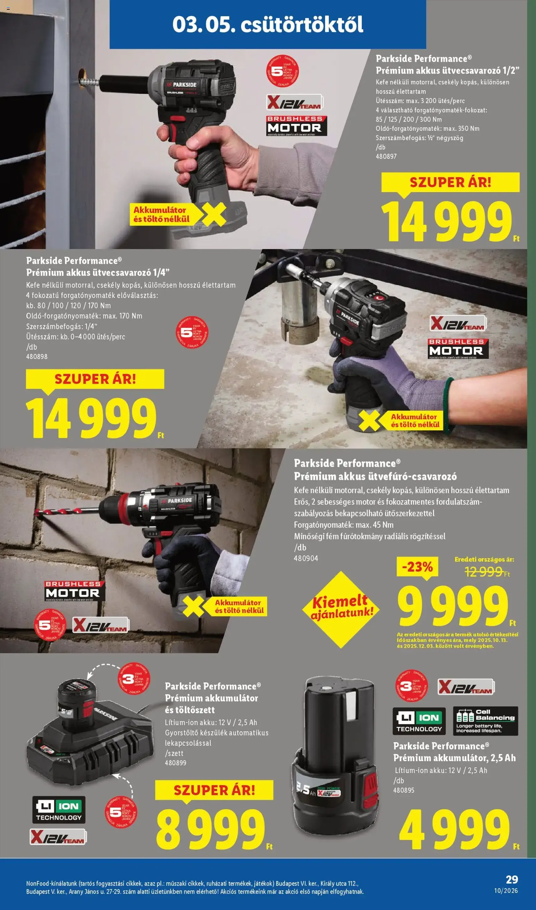 Lidl akciós újság - 2026.03.05. érvényes szórólap 29 oldal 64 oldalból