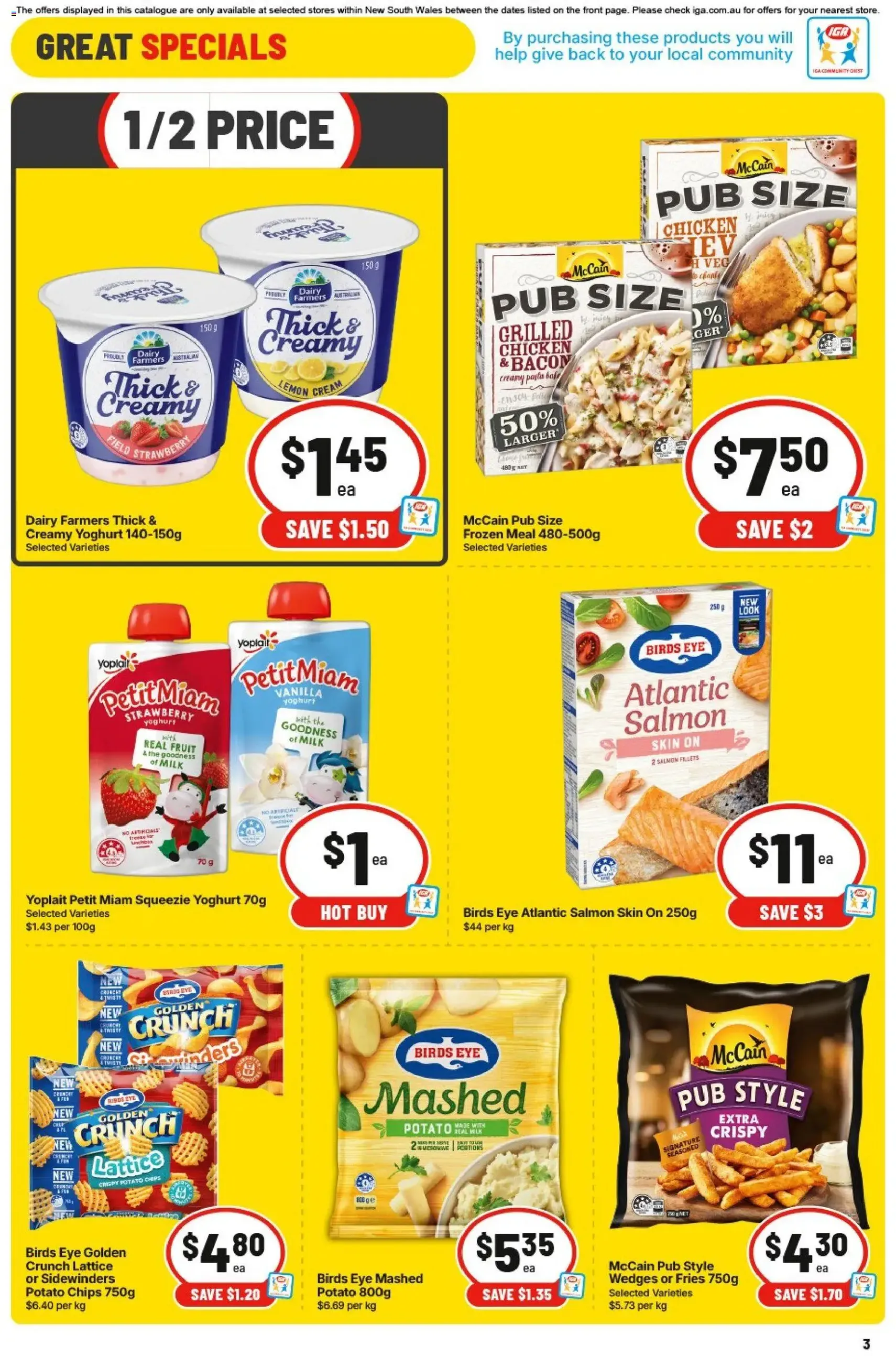 IGA catalogue - valid flyer from 03/06/2026, page 3 of 40