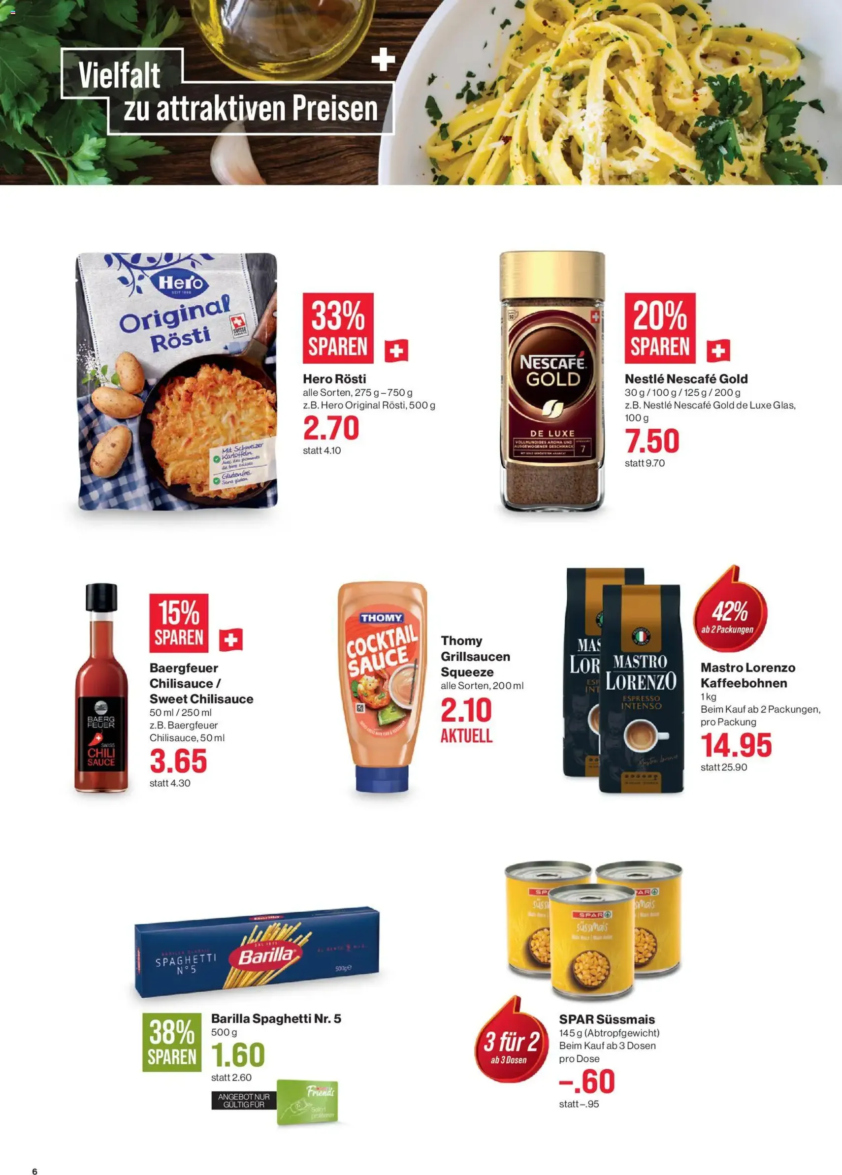 SPAR aktionen - Gültiger Prospekt ab 30.07.2026, Seite 6 von insgesamt 17
