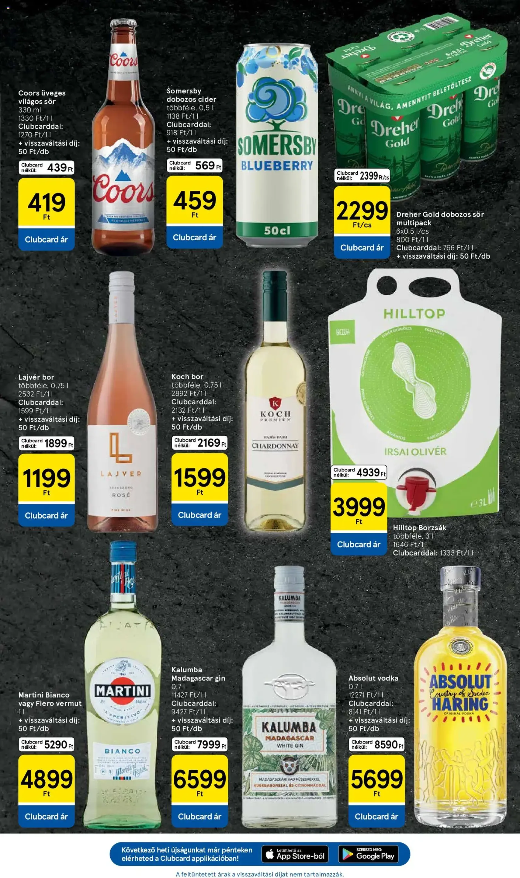 Tesco aktuális akciós újság - 2026.05.21. érvényes szórólap 11 oldal 34 oldalból