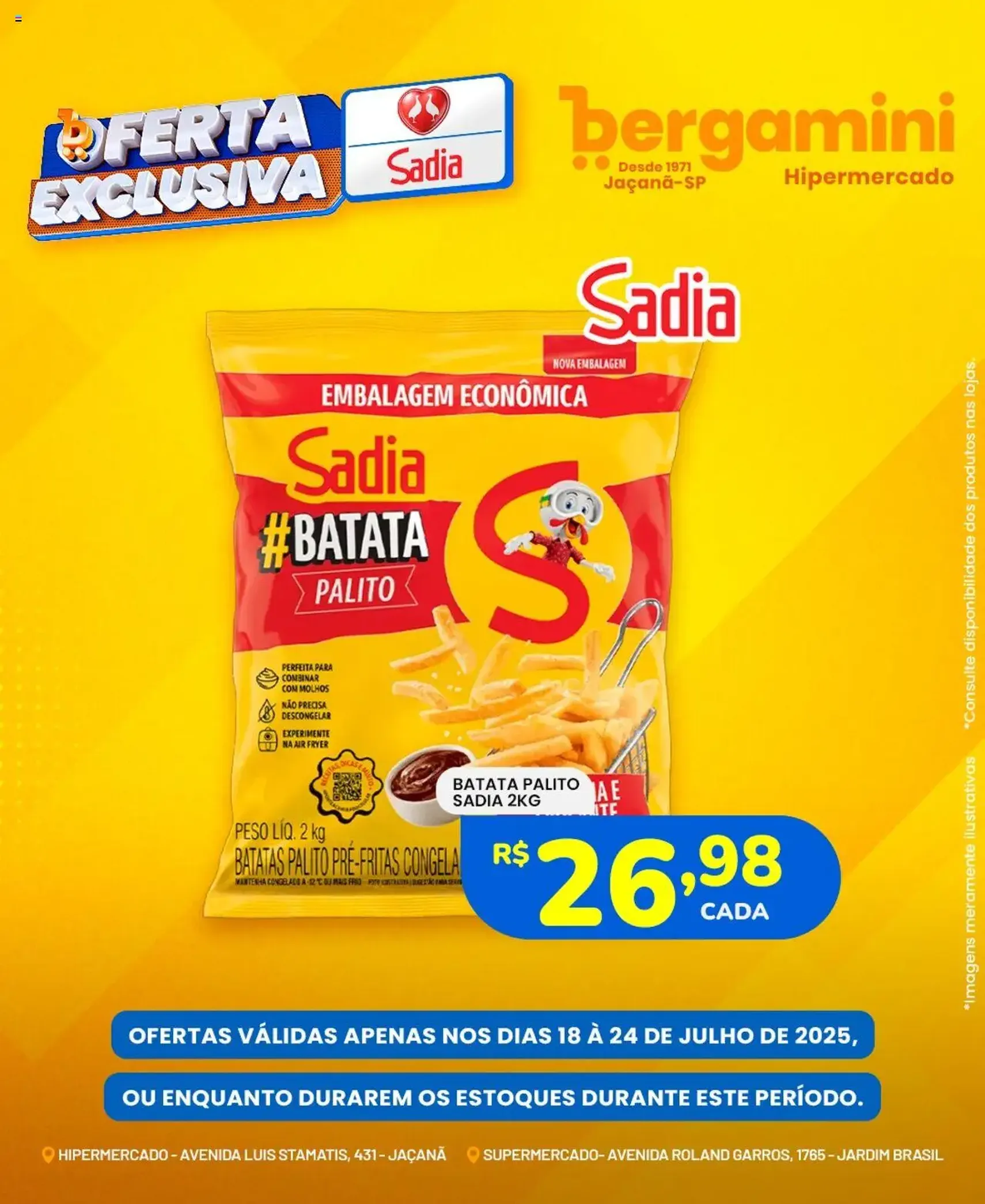 Supermercado Bergamini - Ofertas BRF - folheto válido a partir de 18/07/2025 página 4 de 6 Supermercado Bergamini - Ofertas BRF - folheto válido a partir de 18/07/2025 página 4 de 6