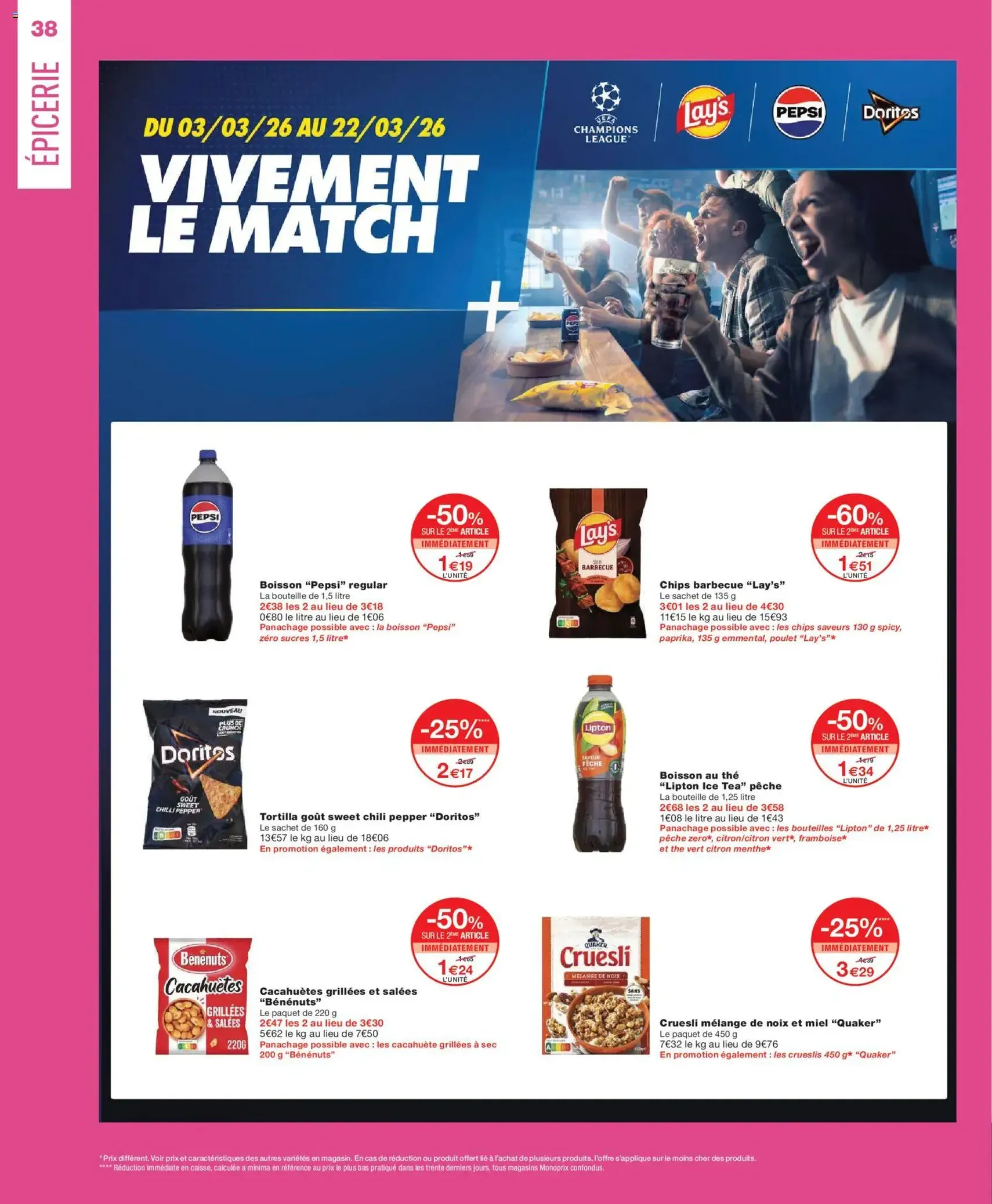 Monoprix catalogue - brochure valable à partir du 03/03/2026, page 38 sur 68