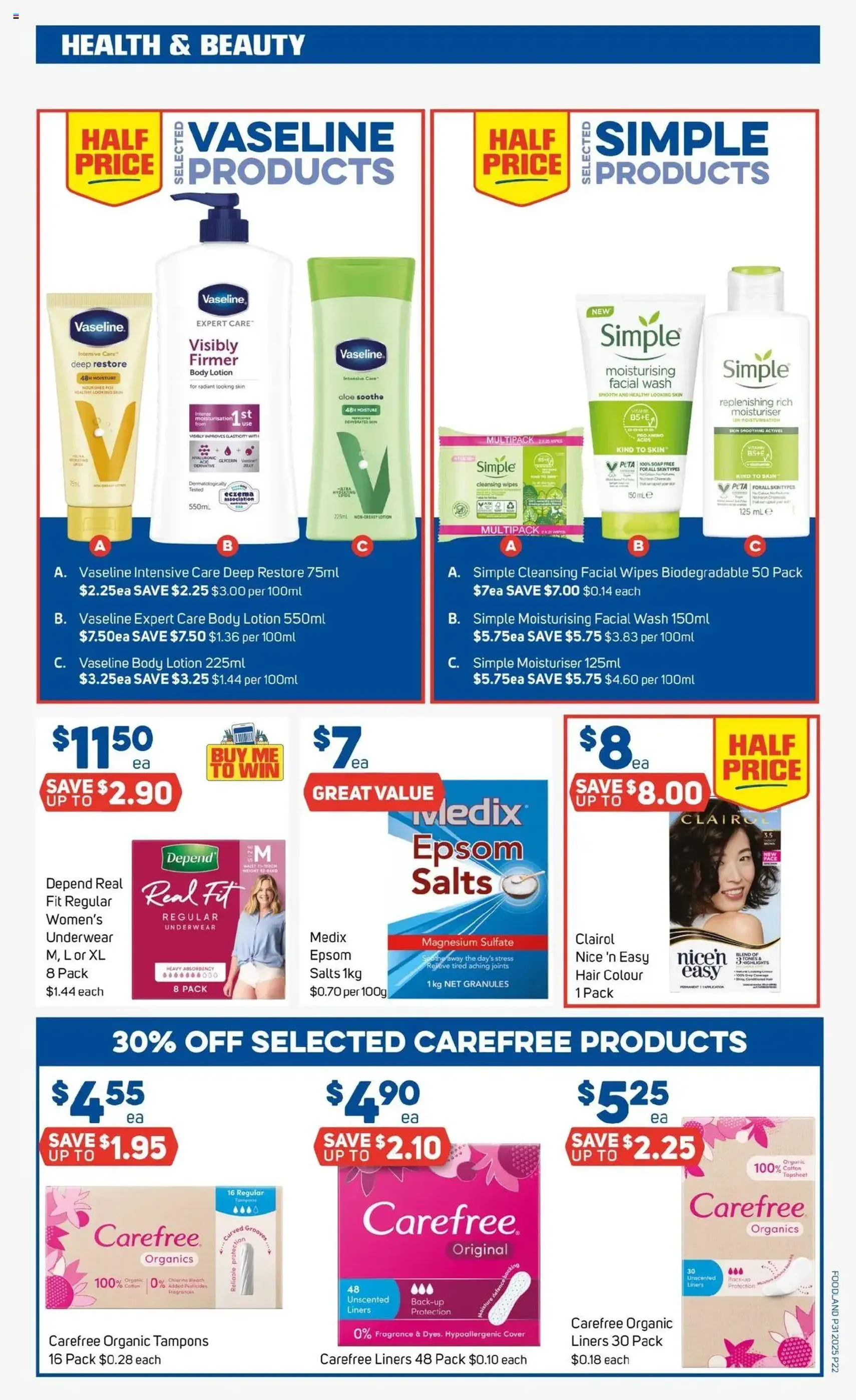 Foodland Catalogue - valid flyer from 30/07/2025, page 22 of 30