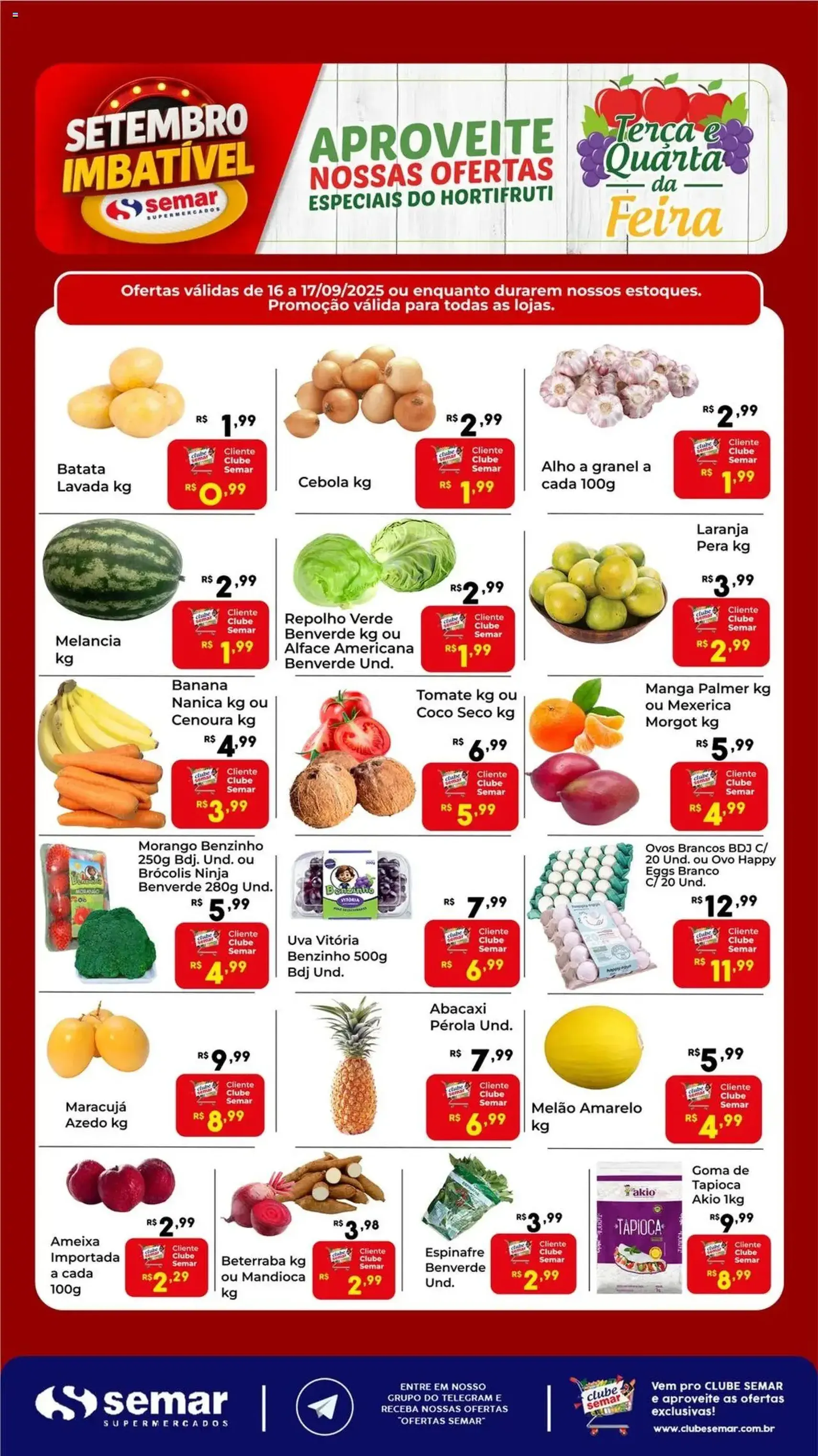 Semar Supermercado - Ofertas da semana - folheto válido a partir de 16/09/2025 página 2 de 2