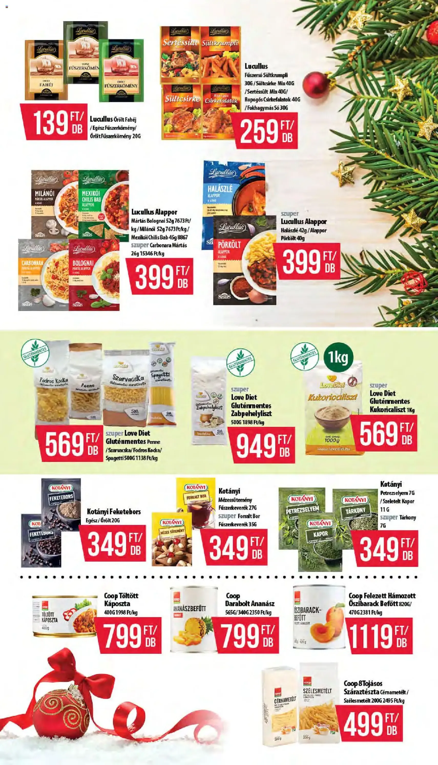 COOP Akciós újság - 2025.12.11. érvényes szórólap 9 oldal 16 oldalból