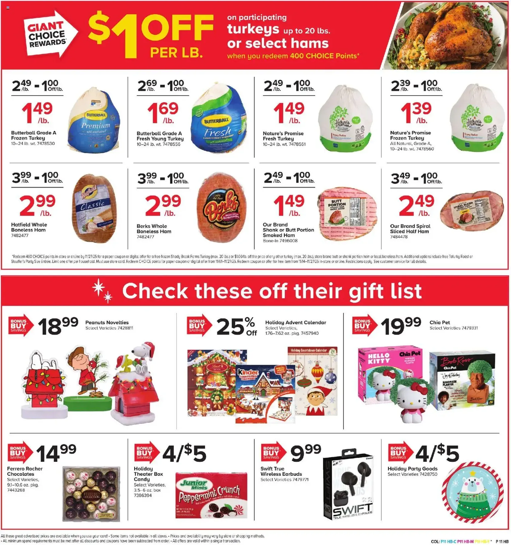 Giant Weekly Ad - valid flyer from 11/21/2025, page 9 of 23