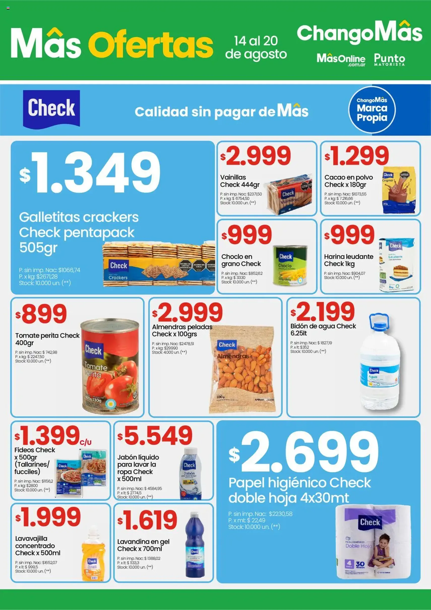 Changomas ofertas - folleto válido desde 14/08/2025 página 7 de 15