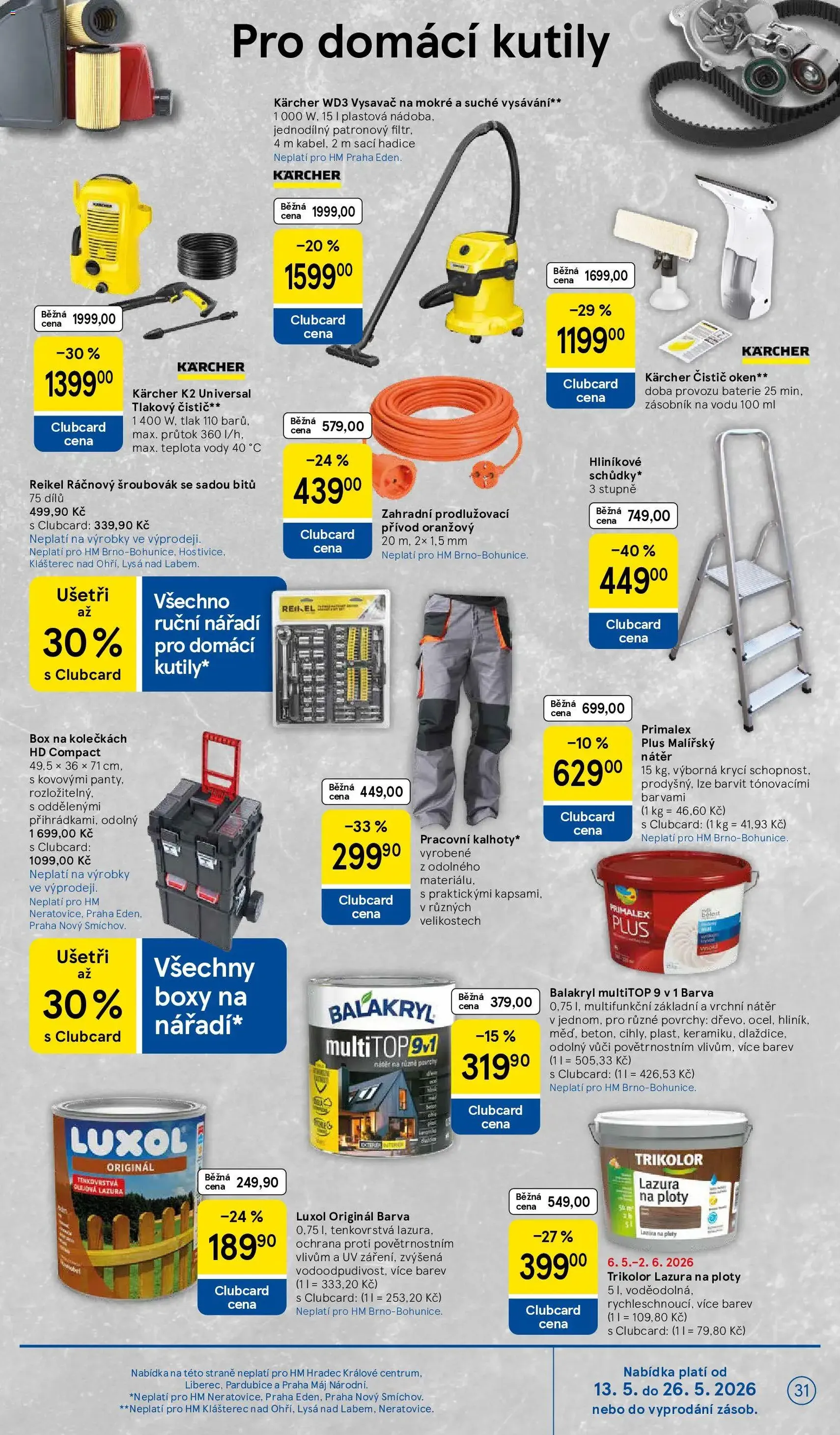 Tesco leták - Hypermarket - platný leták od 13.05.2026 strana 31 z 34