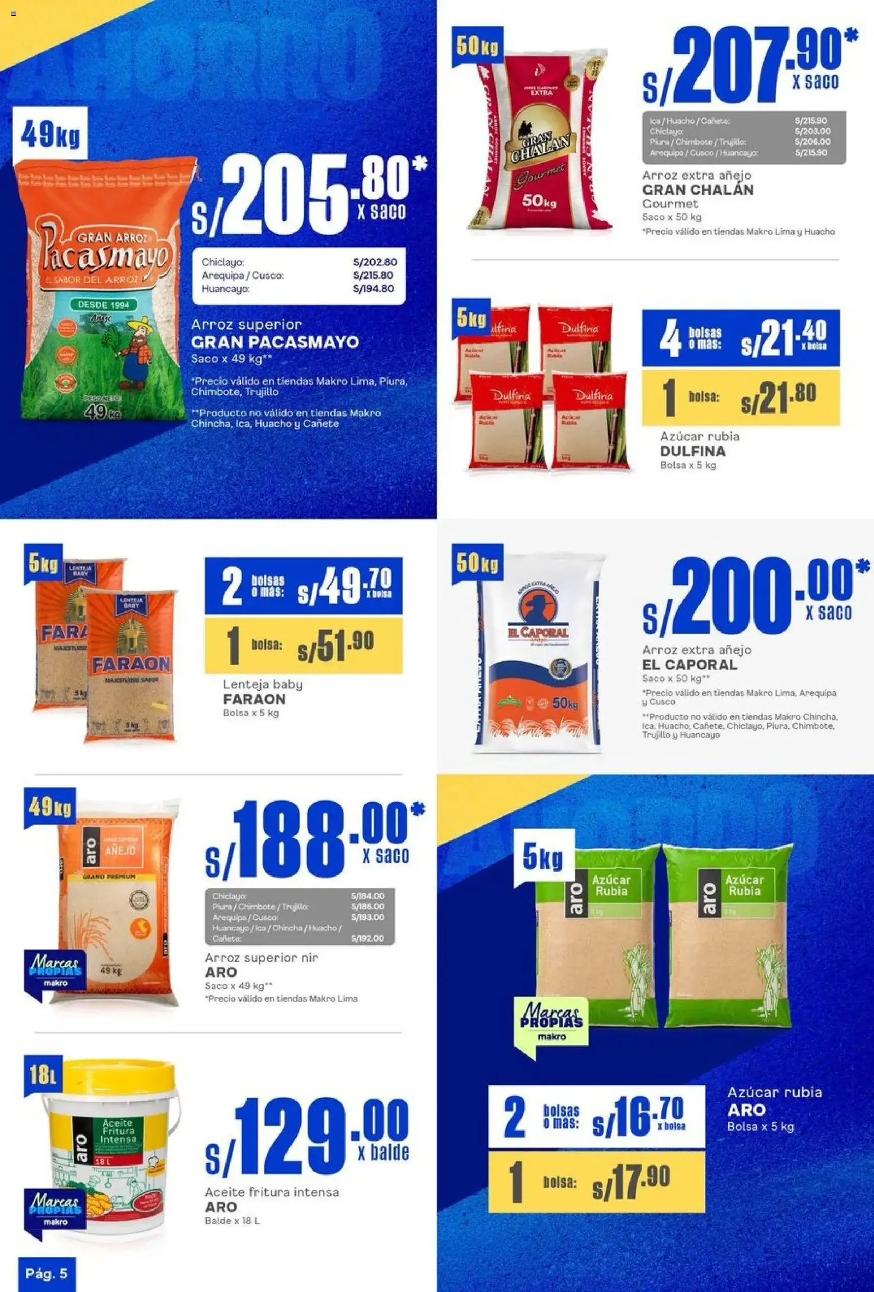 Makro - Catálogo Makroahorro VIG#22 - folleto válido desde 23/10/2025 página 5 de 24 Makro - Catálogo Makroahorro VIG#22 - folleto válido desde 23/10/2025 página 5 de 24