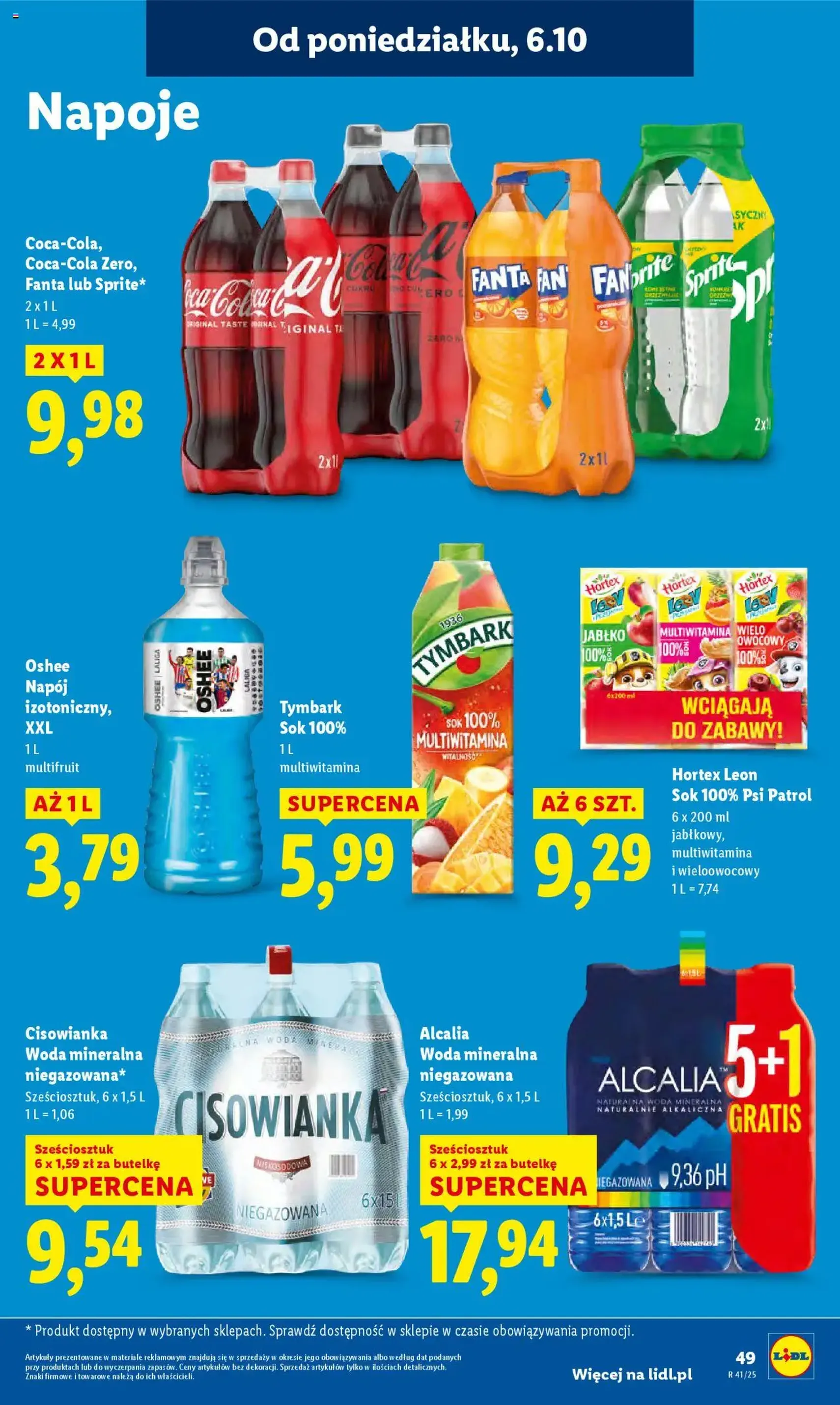 Lidl Gazetka - ważny gazetka od 06.10.2025 strona 49 z 72 Lidl Gazetka - ważny gazetka od 06.10.2025 strona 49 z 72