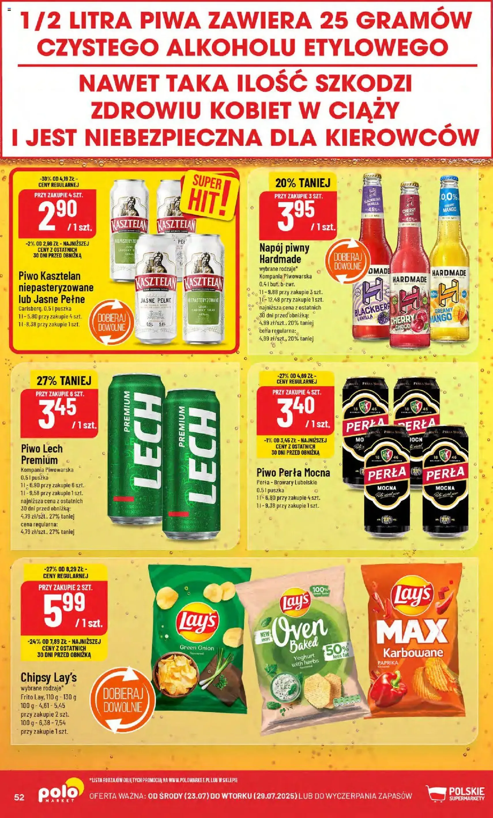 POLOmarket Gazetka - ważny gazetka od 23.07.2025 strona 52 z 62 POLOmarket Gazetka - ważny gazetka od 23.07.2025 strona 52 z 62