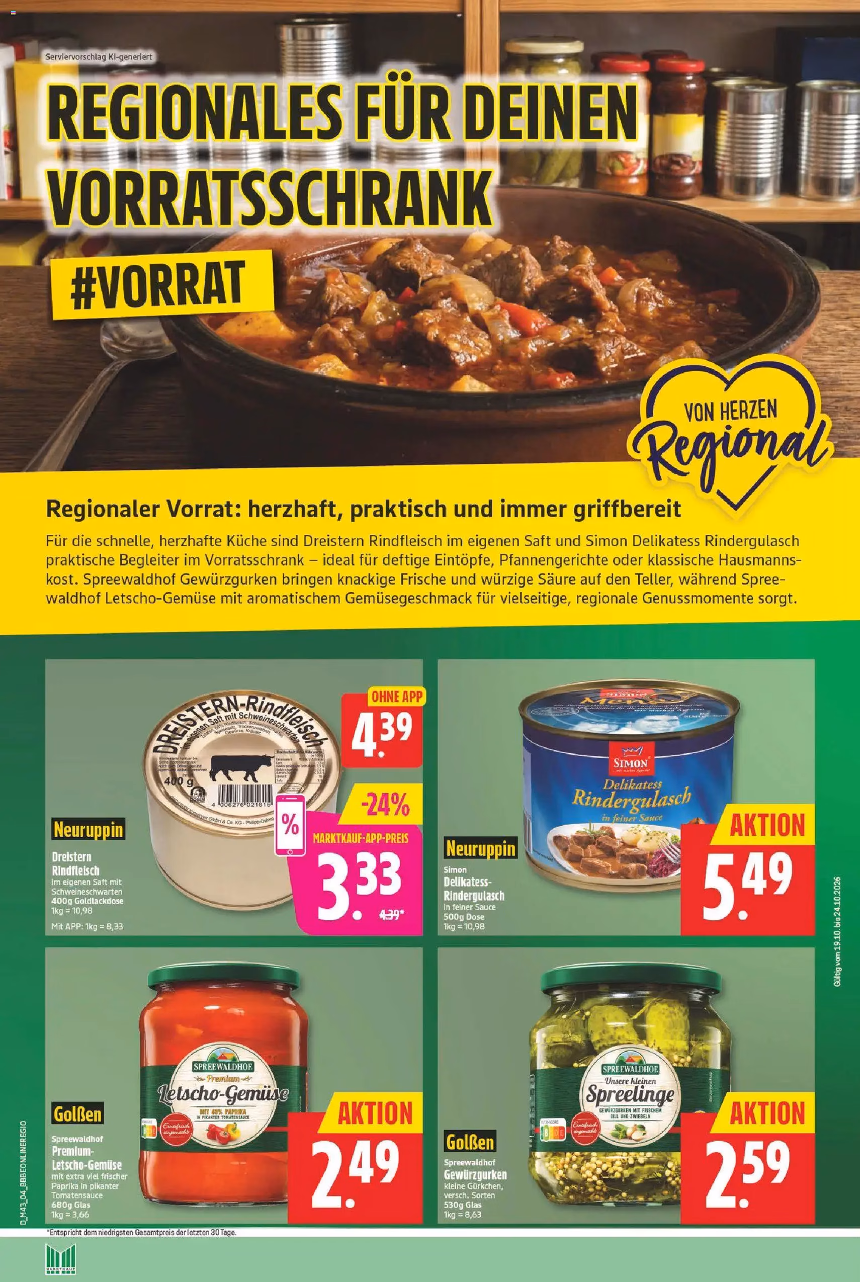 Marktkauf Prospekt - Gültiger Prospekt ab 19.10.2026, Seite 29 von insgesamt 37