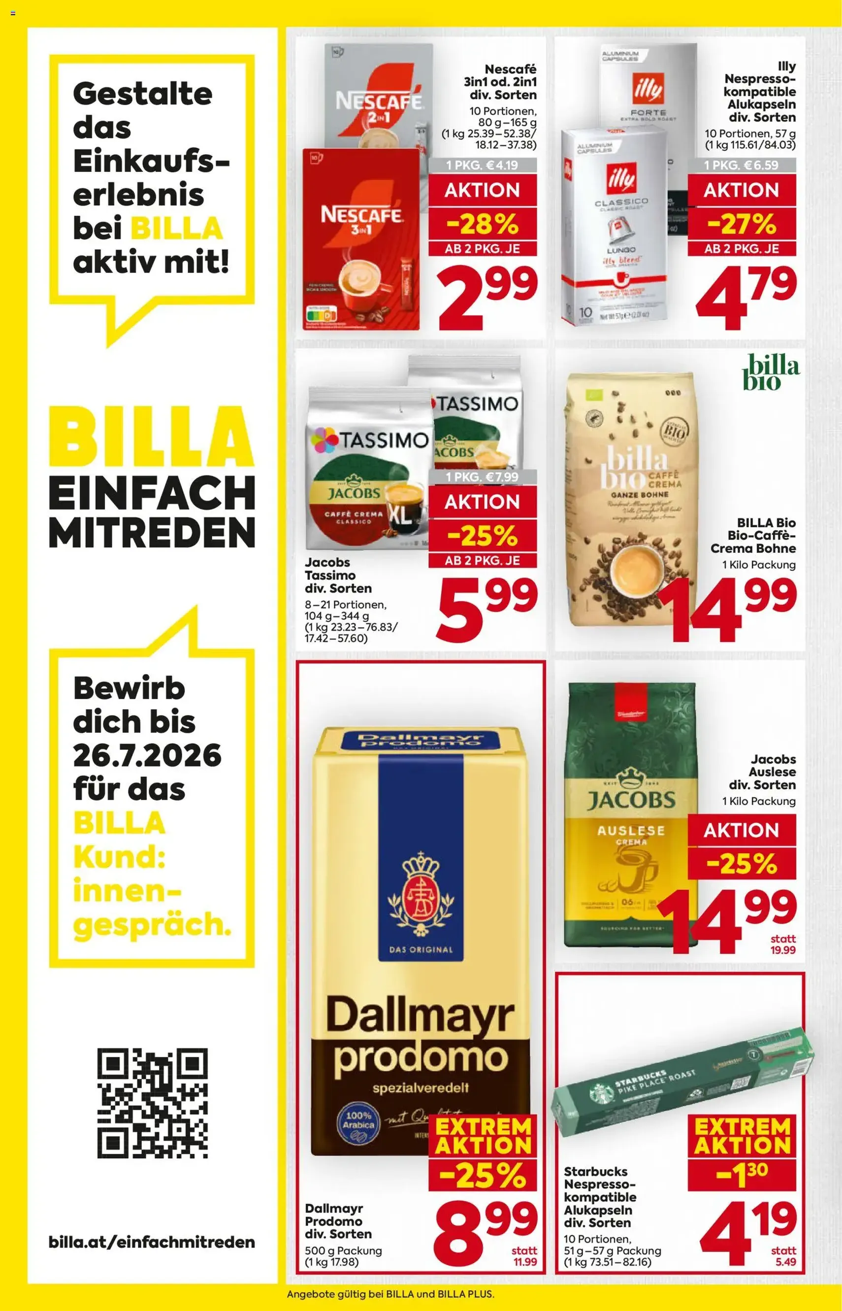 Billa - Flugblatt - Gültiger Prospekt ab 16.07.2026, Seite 12 von insgesamt 16