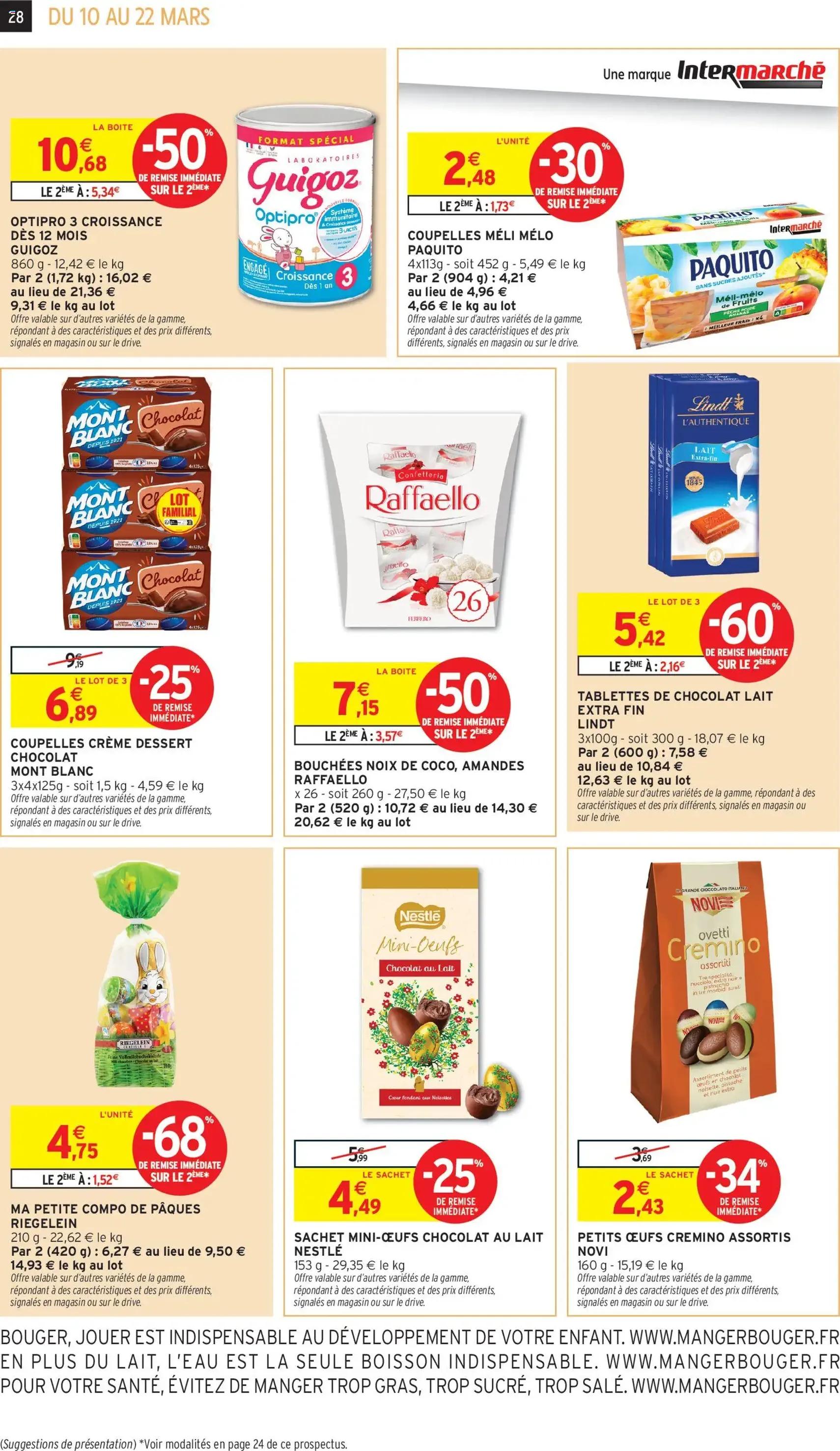 Intermarché catalogue semaine 11 - brochure valable à partir du 10/03/2026, page 28 sur 40