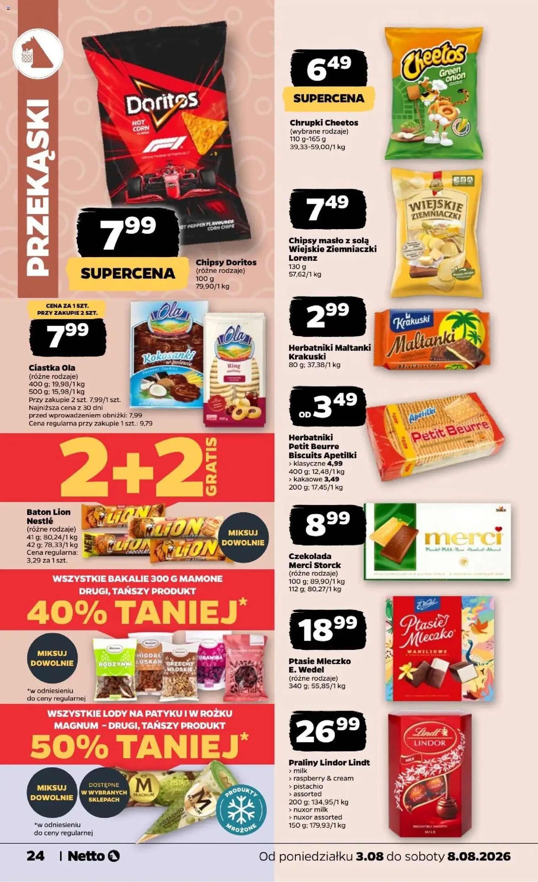 Netto gazetka od poniedziałku - ważny gazetka od 03.08.2026 strona 24 z 37