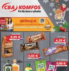 CBA Komfos leták - náhľad letáku platný od 20.11.2025