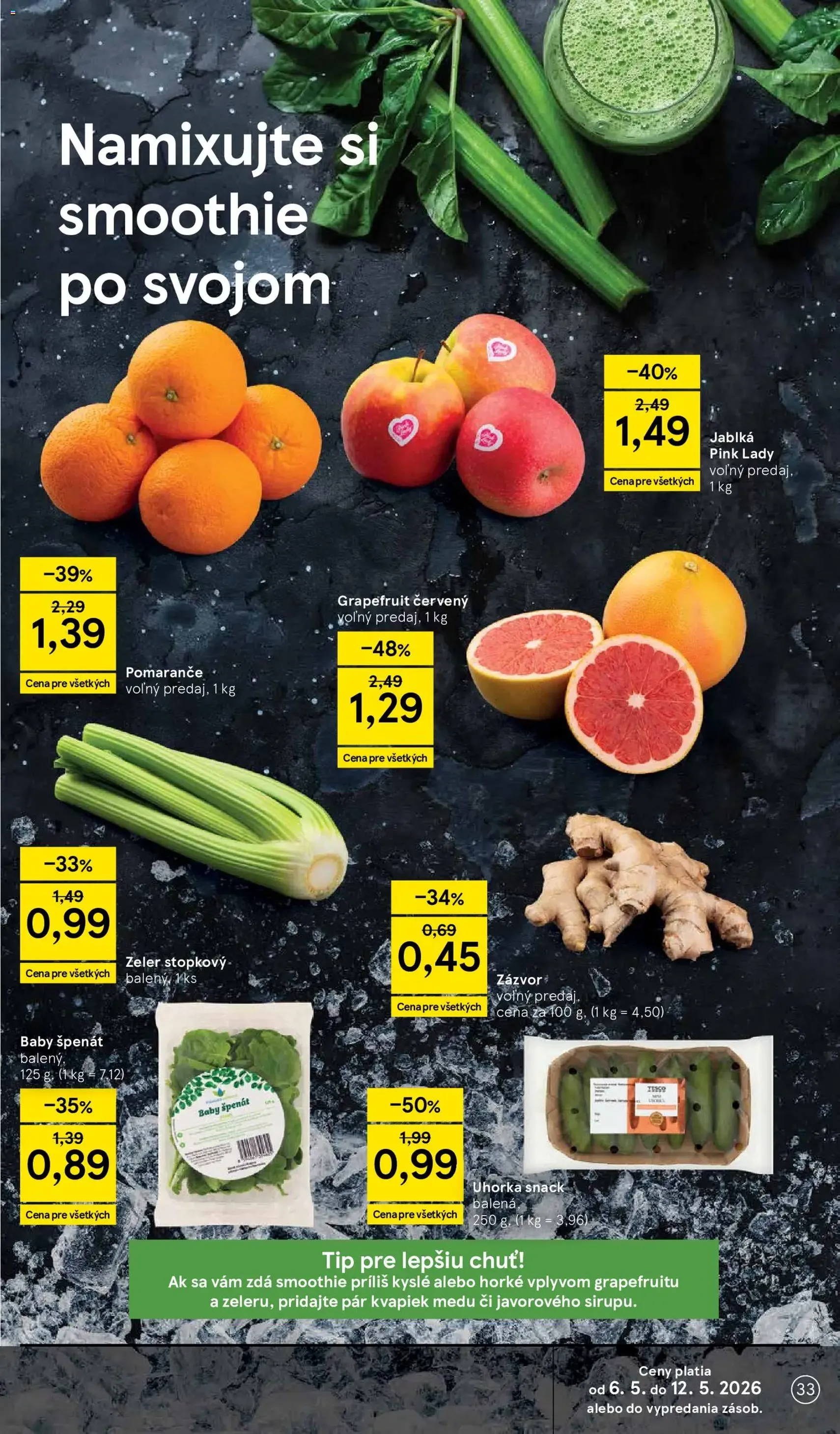 Tesco Hypermarket - leták - platný leták od 06.05.2026 strana 33 z 50