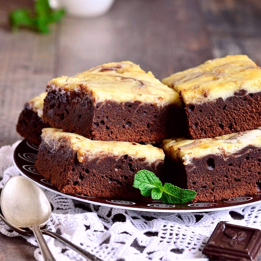 Brownies con ricotta