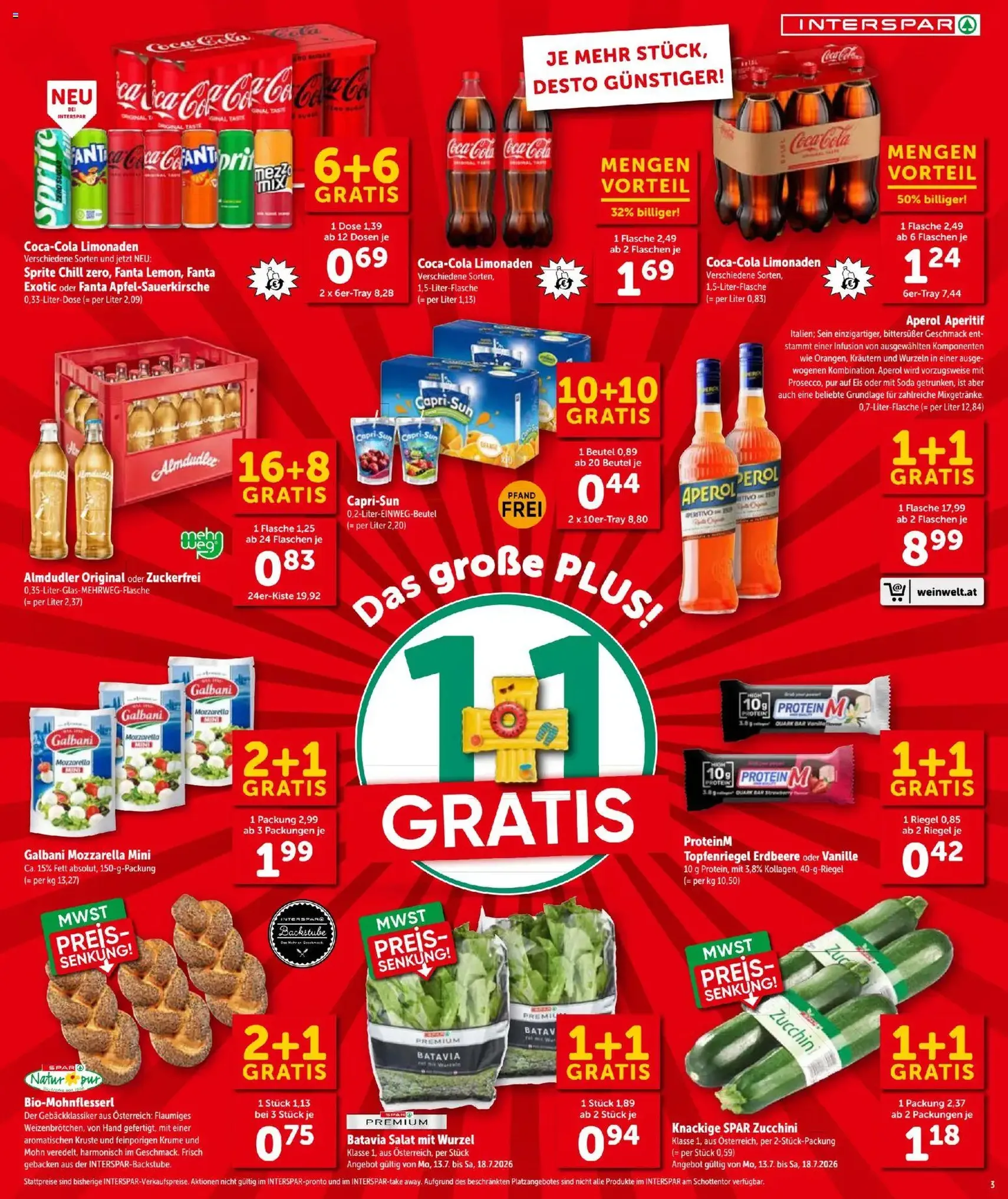 Interspar - Flugblatt - Gültiger Prospekt ab 16.07.2026, Seite 4 von insgesamt 22