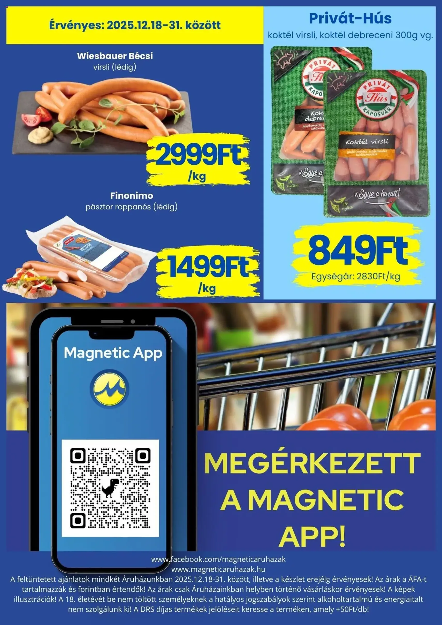 Magnetic Akciós újság - 2025.12.18. érvényes szórólap 11 oldal 11 oldalból