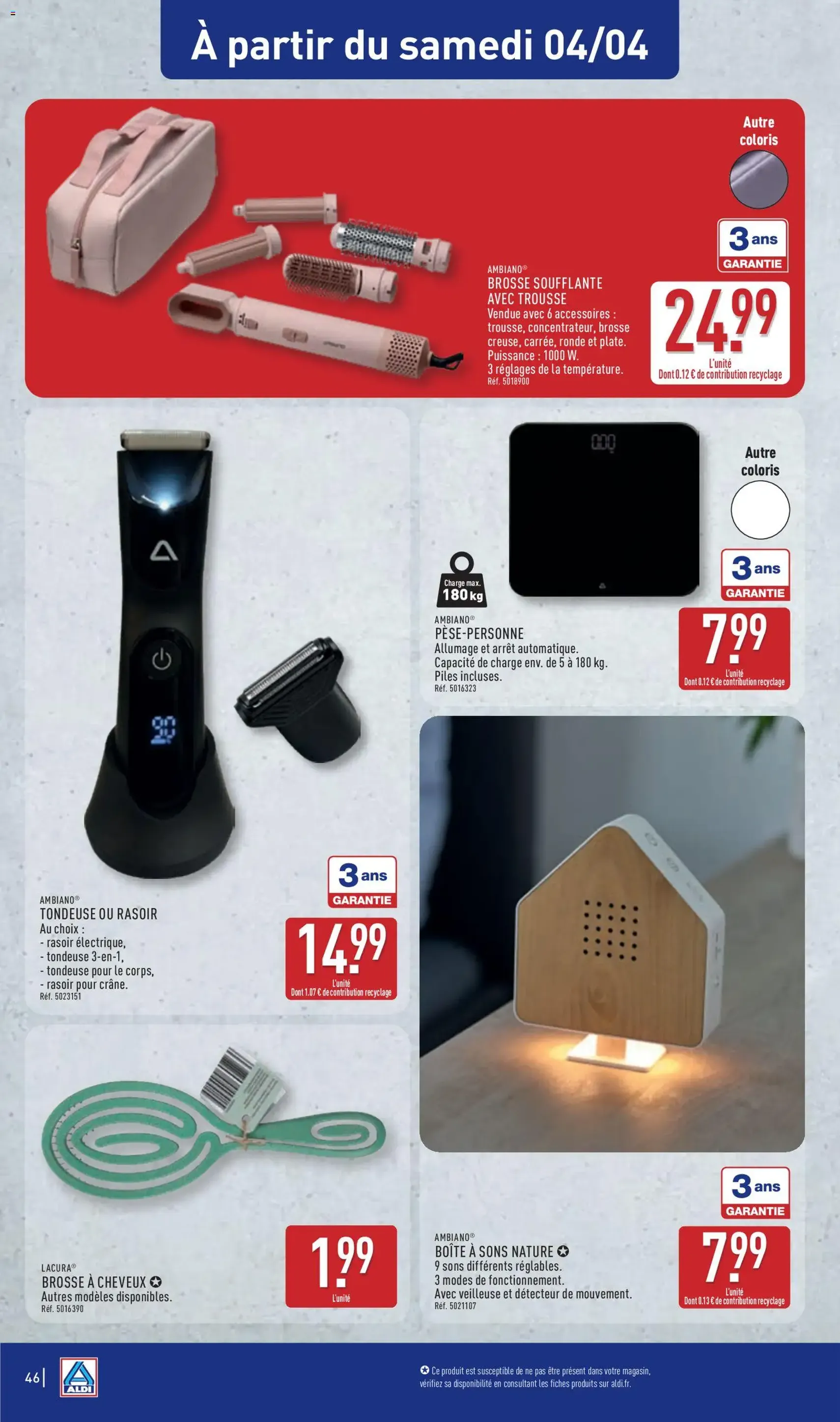 Aldi - Catalogue de la semaine 14 - brochure valable à partir du 31/03/2026, page 50 sur 54