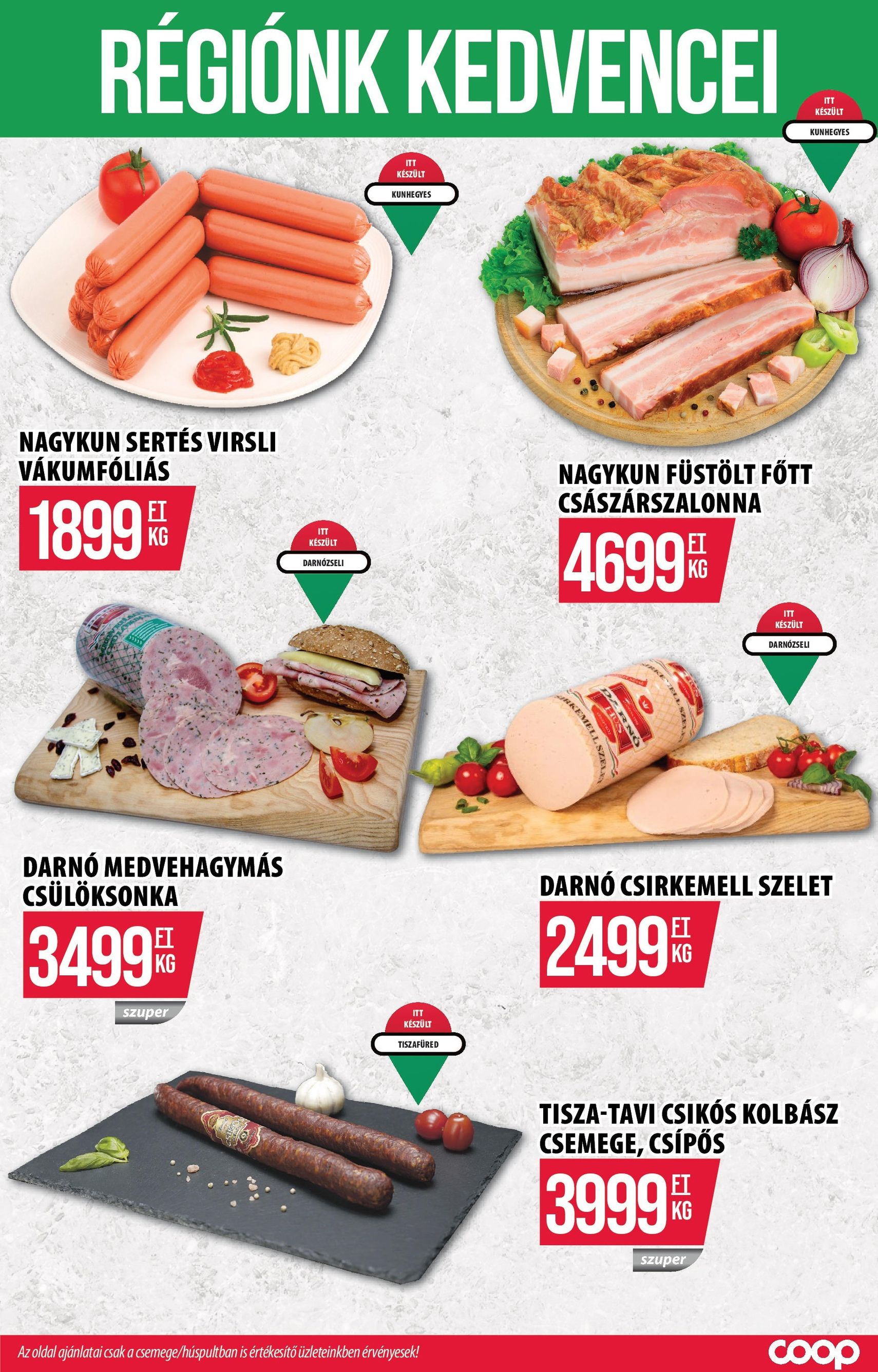 COOP Szolnok Akciós újság - 2025.08.07. érvényes szórólap 3 oldal 14 oldalból
