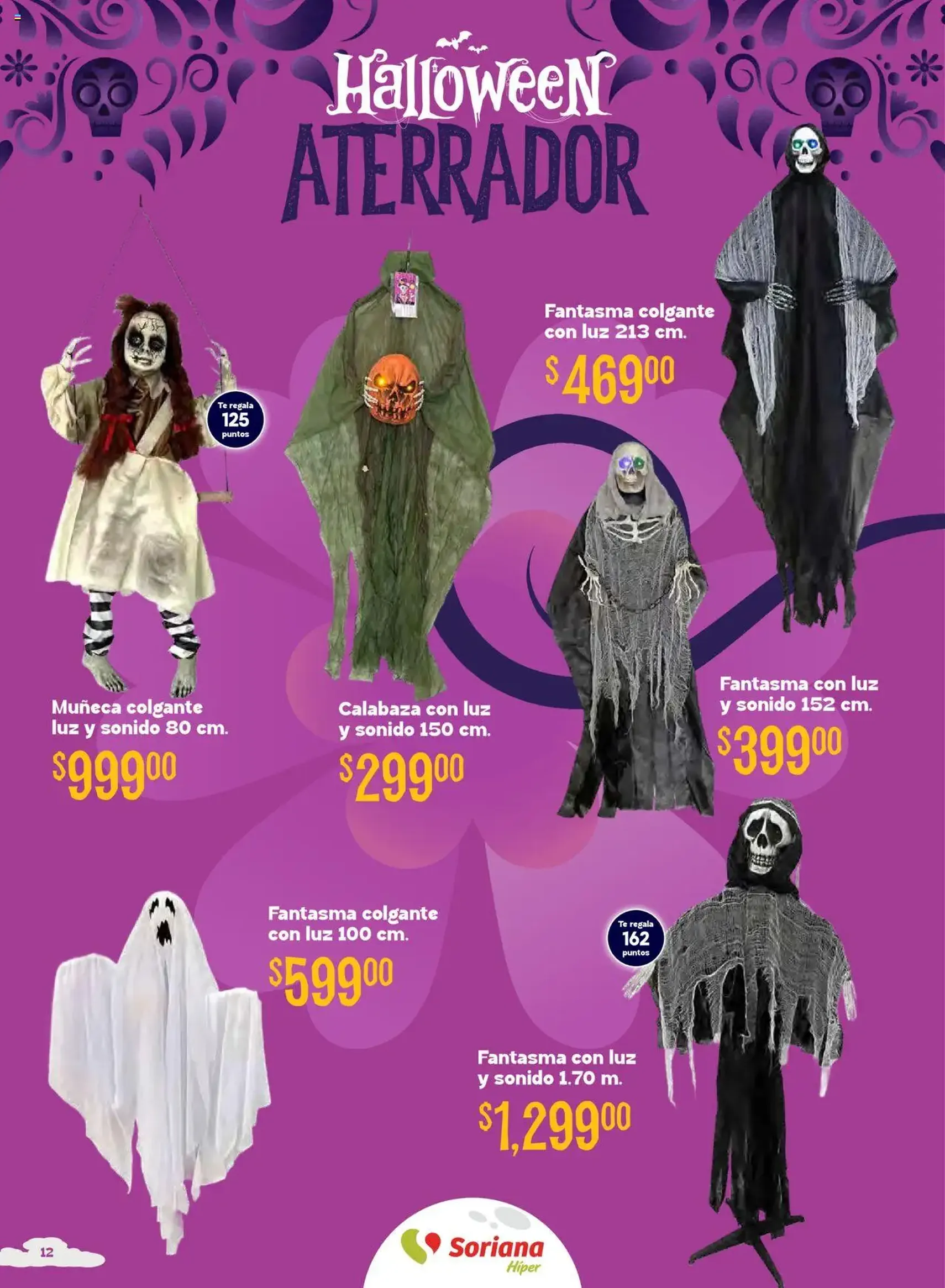 Soriana - Halloween y Día de muertos Híper Nacional - folleto válido desde 16/10/2025 página 12 de 29 Soriana - Halloween y Día de muertos Híper Nacional - folleto válido desde 16/10/2025 página 12 de 29