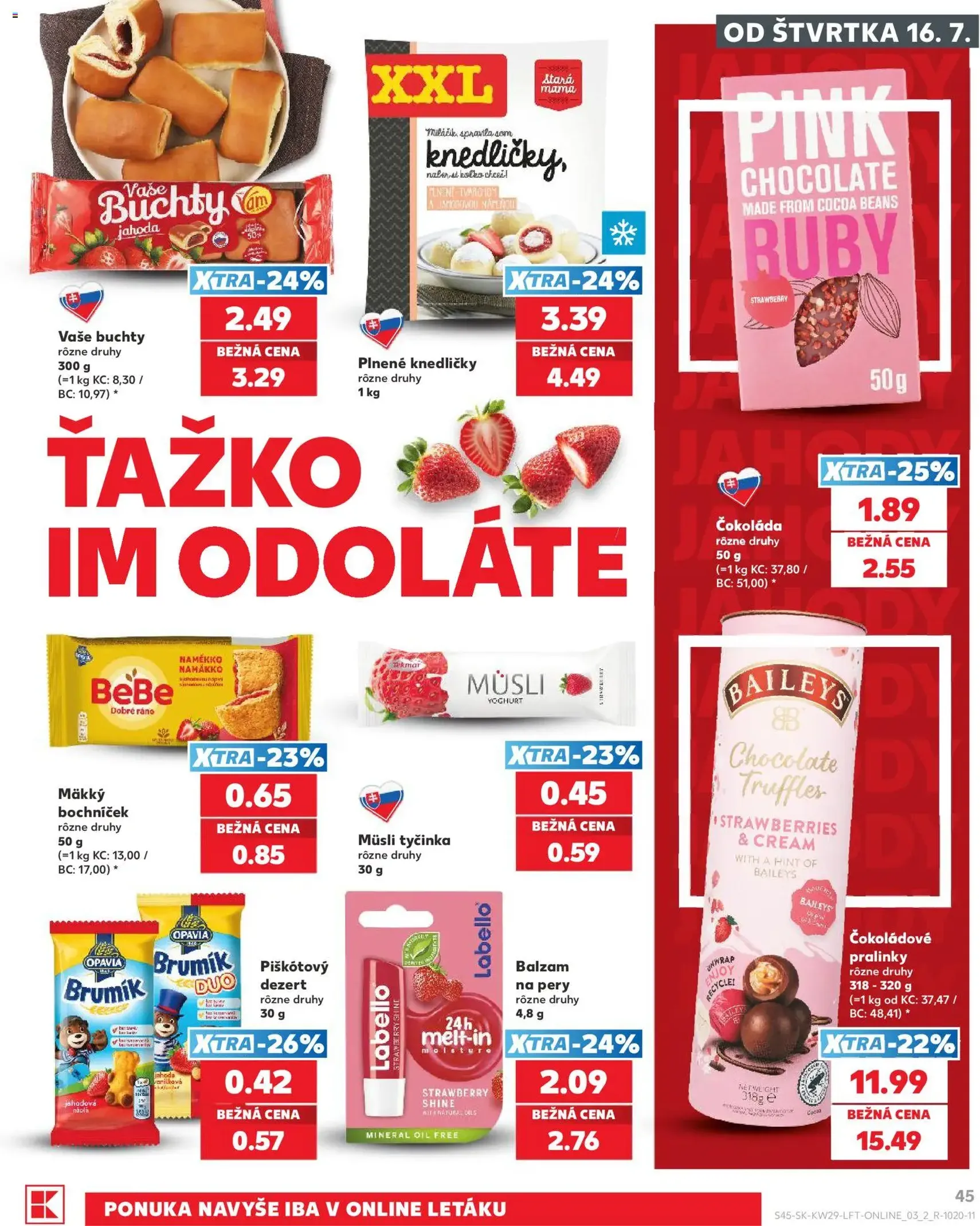 Kaufland SK akciós újság - 2026.07.16. érvényes szórólap 45 oldal 86 oldalból