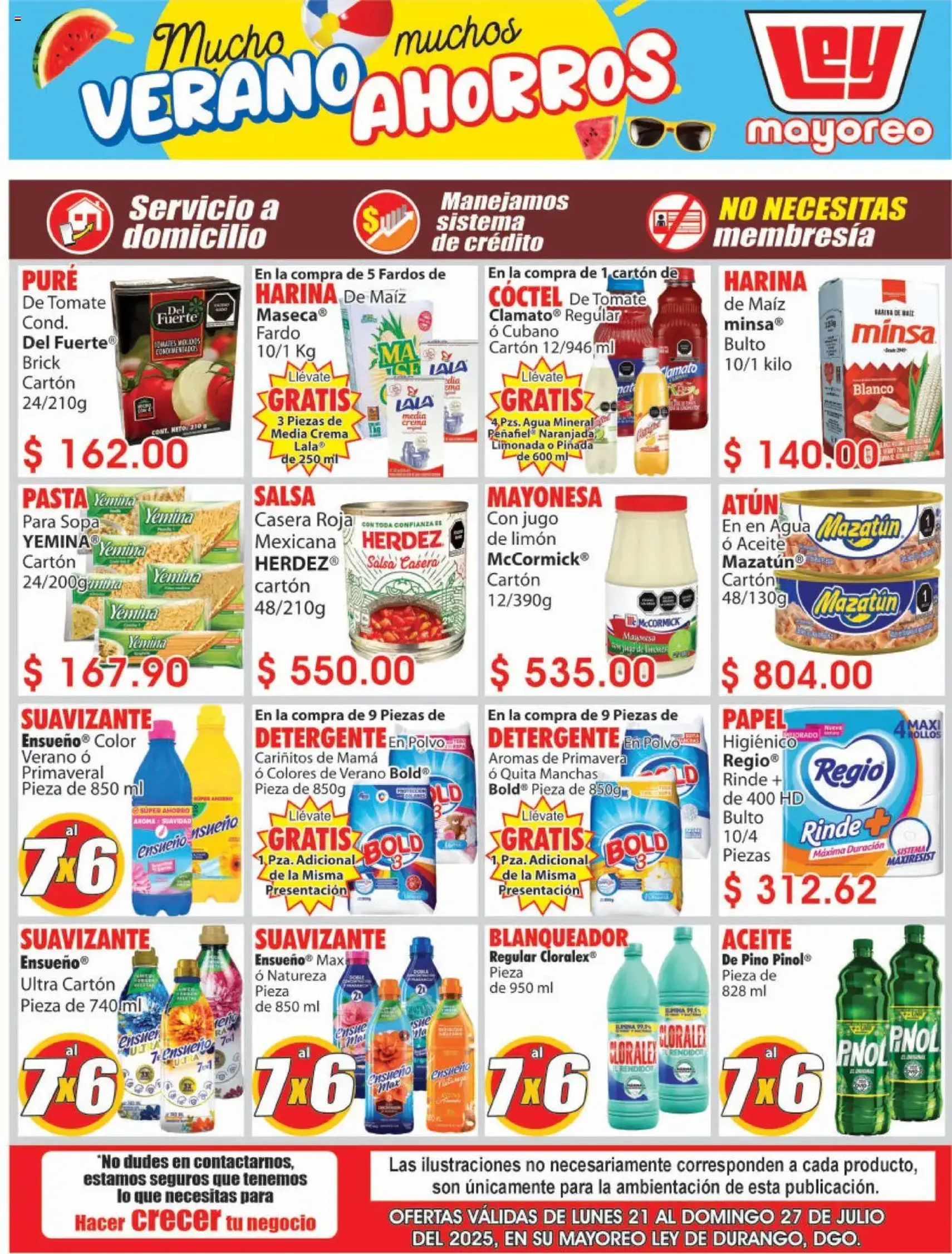 Casa Ley - Folleto Mayoreo - folleto válido desde 21/07/2025 página 2 de 6 Casa Ley - Folleto Mayoreo - folleto válido desde 21/07/2025 página 2 de 6