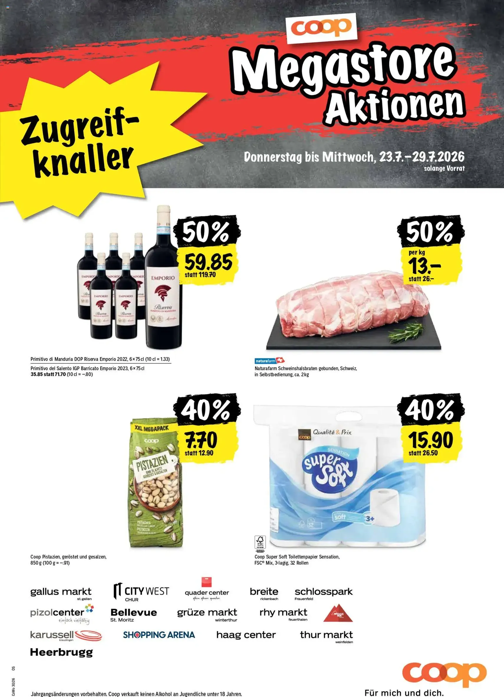Coop aktionen - Gültiger Prospekt ab 23.07.2026, Seite 21 von insgesamt 24