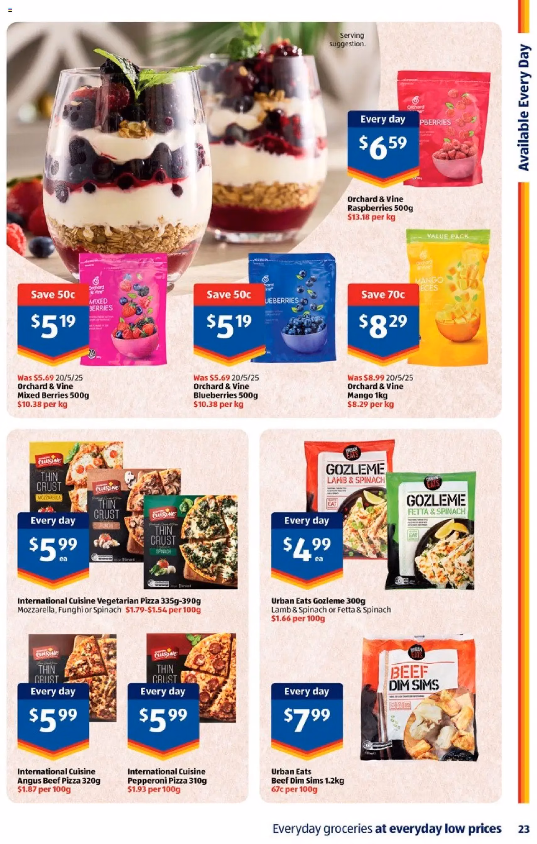 Catalogue Aldi - valid flyer from 01/10/2025, page 23 of 28 Catalogue Aldi - valid flyer from 01/10/2025, page 23 of 28