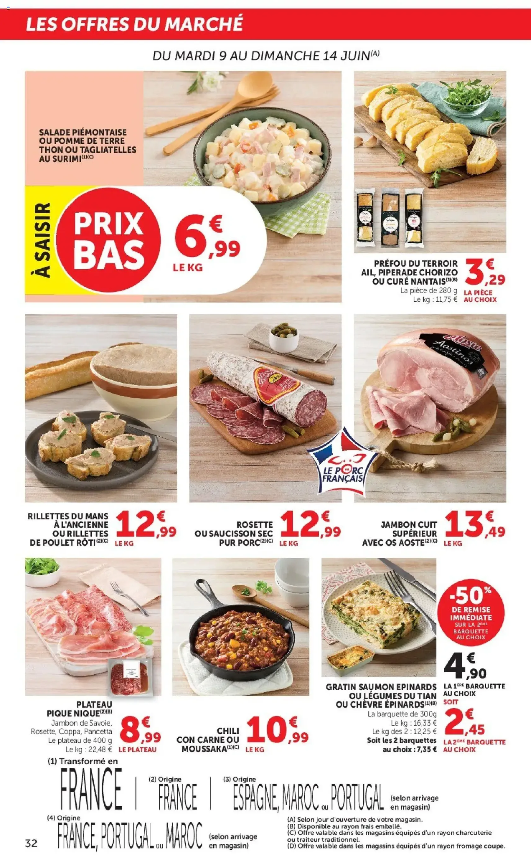 Super U - Les prix bas de la semaine - brochure valable à partir du 09/06/2026, page 32 sur 36