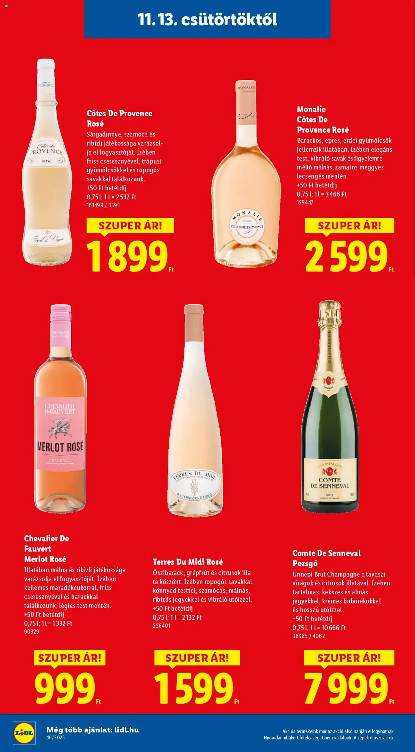 Lidl Akciós újság - 2025.11.13. érvényes szórólap 16 oldal 52 oldalból