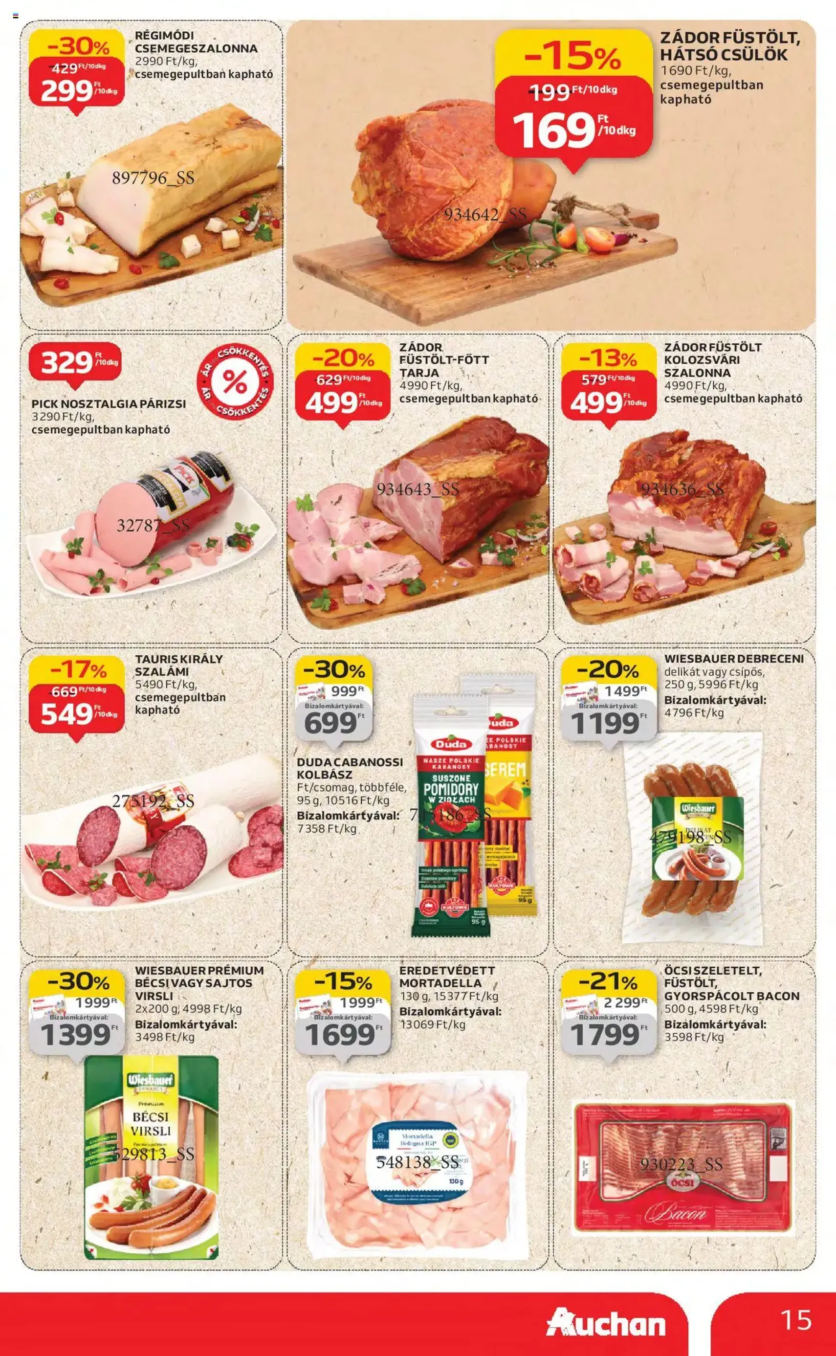 Auchan Akciós újság - 2025.08.21. érvényes szórólap 15 oldal 42 oldalból