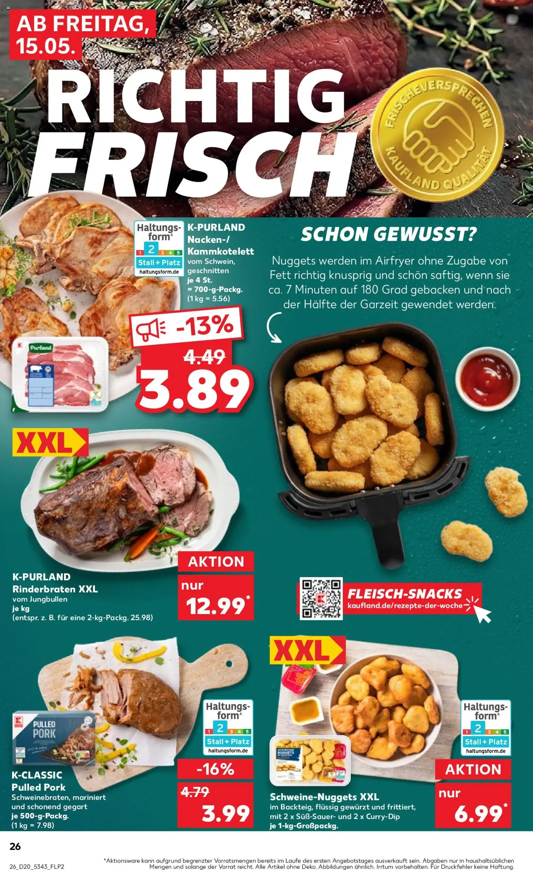 Kaufland Prospekt - Gültiger Prospekt ab 15.05.2026, Seite 26 von insgesamt 54