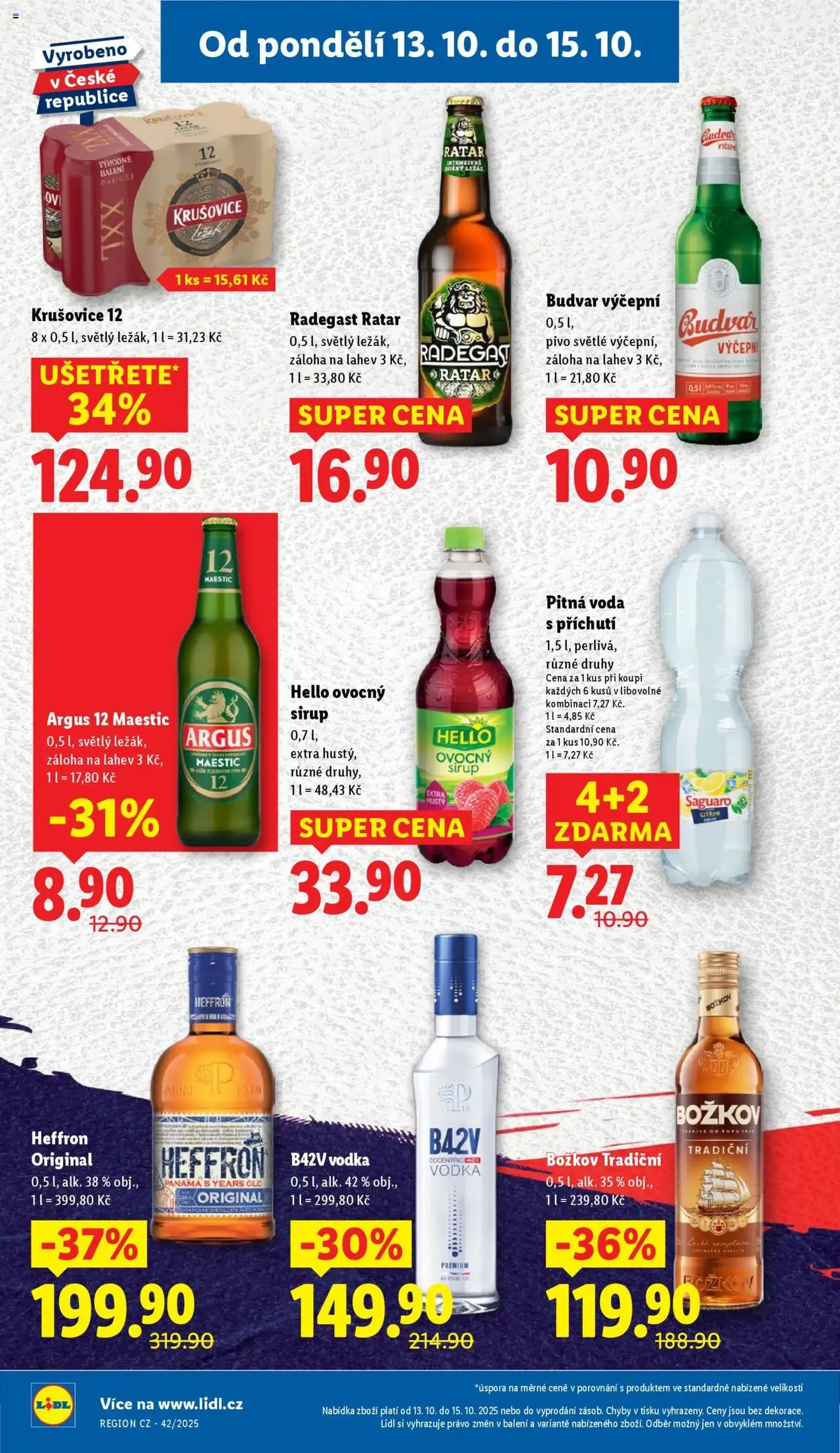 Lidl leták - platný leták od 13.10.2025 strana 16 z 43 Lidl leták - platný leták od 13.10.2025 strana 16 z 43