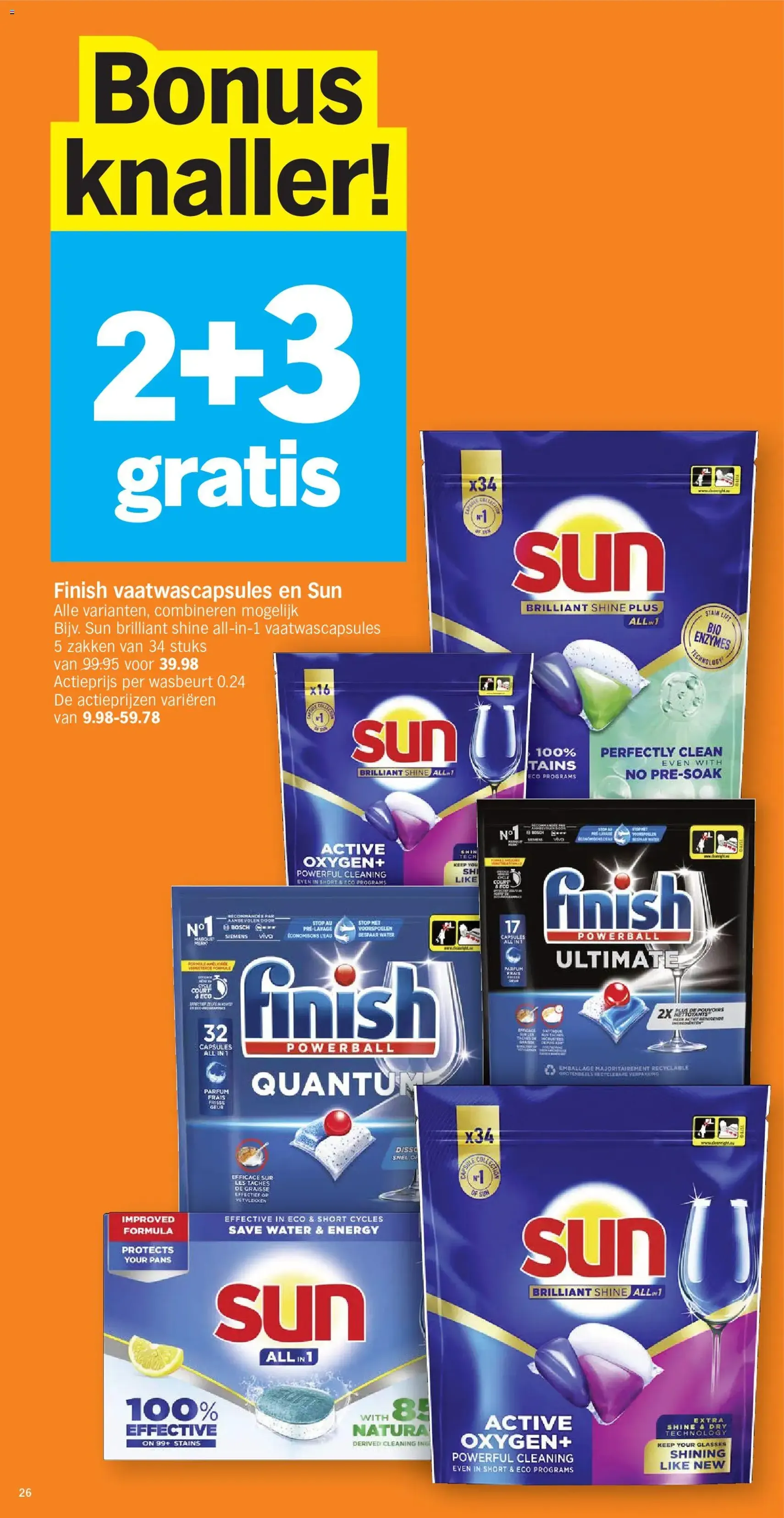 Albert Heijn Folder week / de la semaine 22 - geldige folder vanaf 25/05/2026 pagina 26 van 34