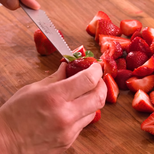 Ricetta cheesecake alle fragole - procedimento 1