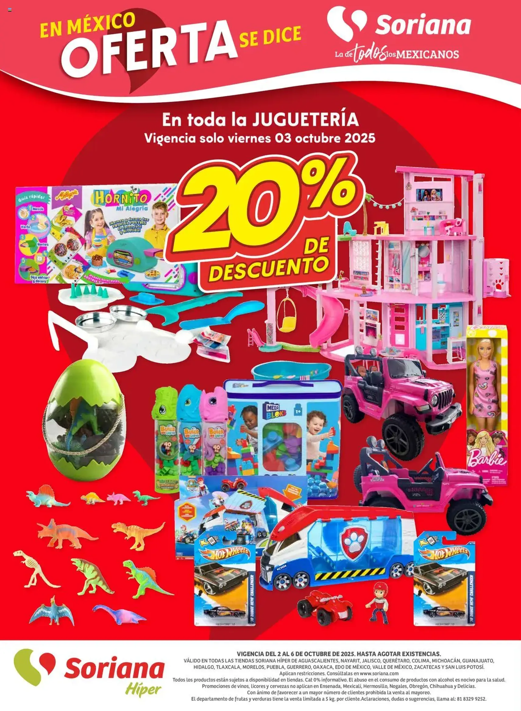 Soriana - Folleto - folleto válido desde 02/10/2025 página 11 de 11 Soriana - Folleto - folleto válido desde 02/10/2025 página 11 de 11