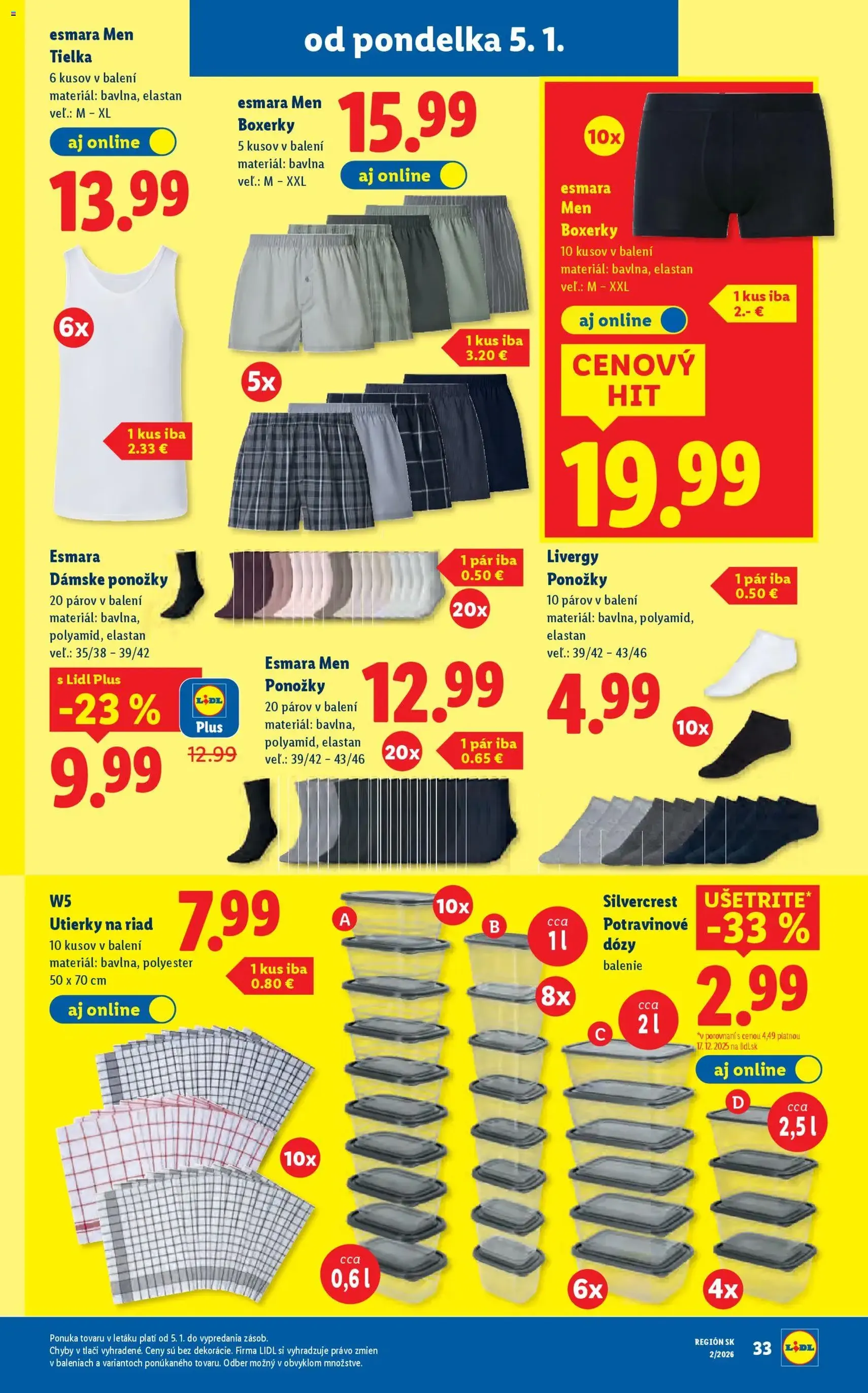 Lidl leták - platný leták od 05.01.2026 strana 40 z 87
