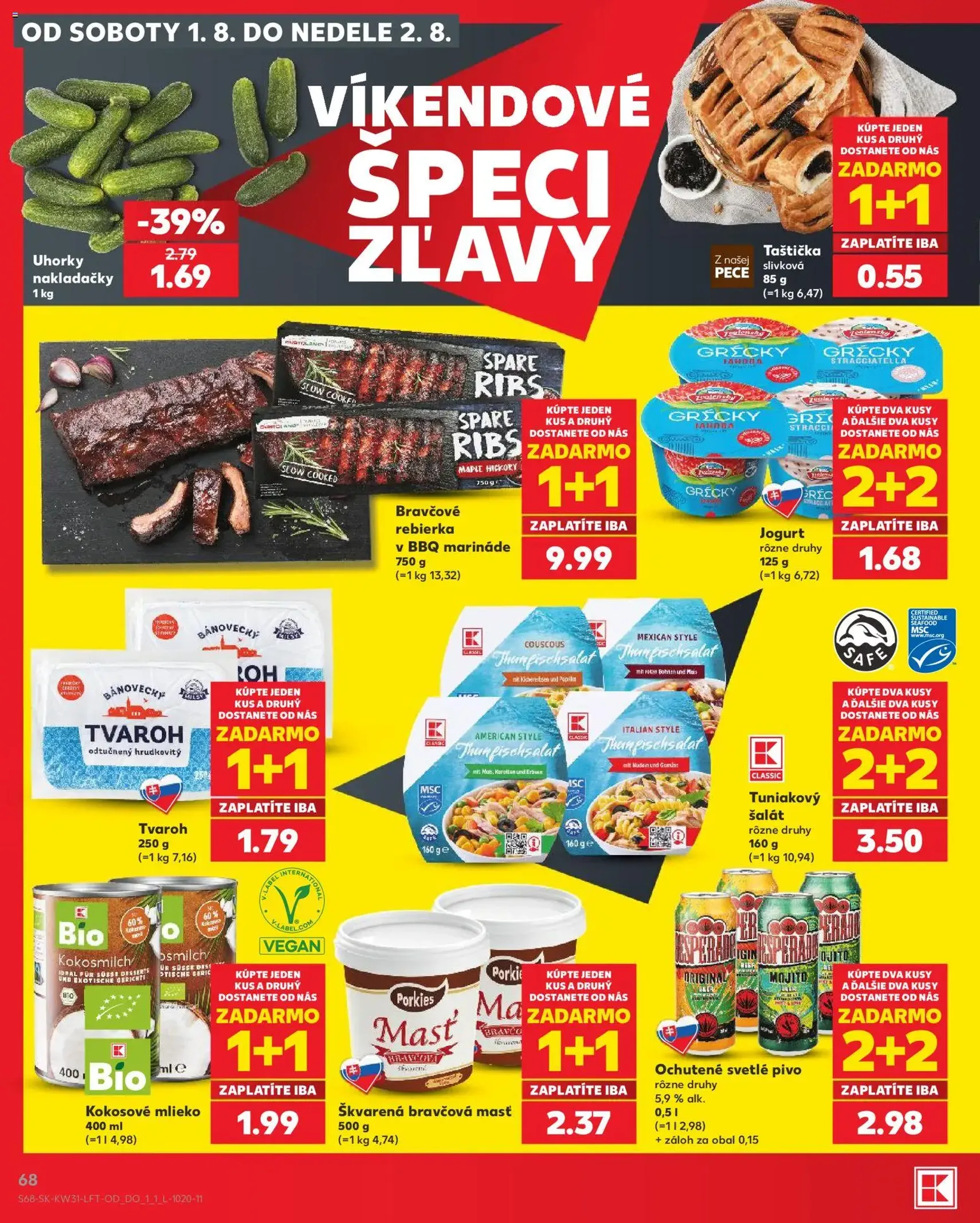 Kaufland SK akciós újság - 2026.07.30. érvényes szórólap 68 oldal 74 oldalból